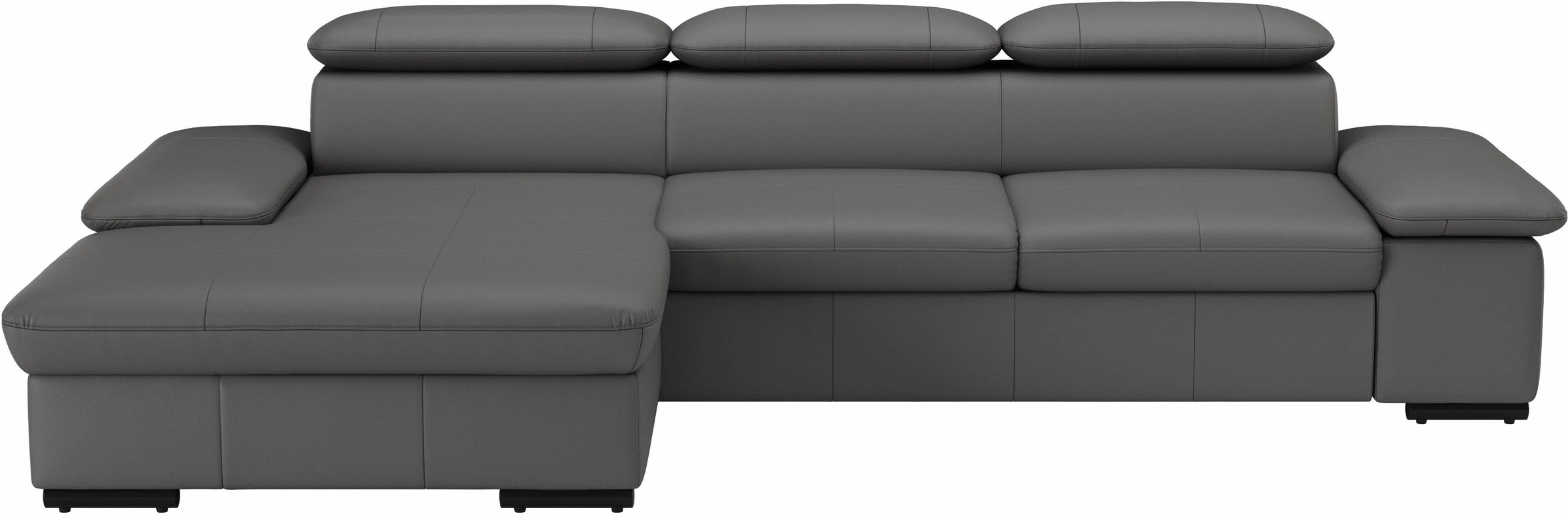 sit&more Ecksofa »Alcudia L-Form«, wahlweise mit Bettfunktion