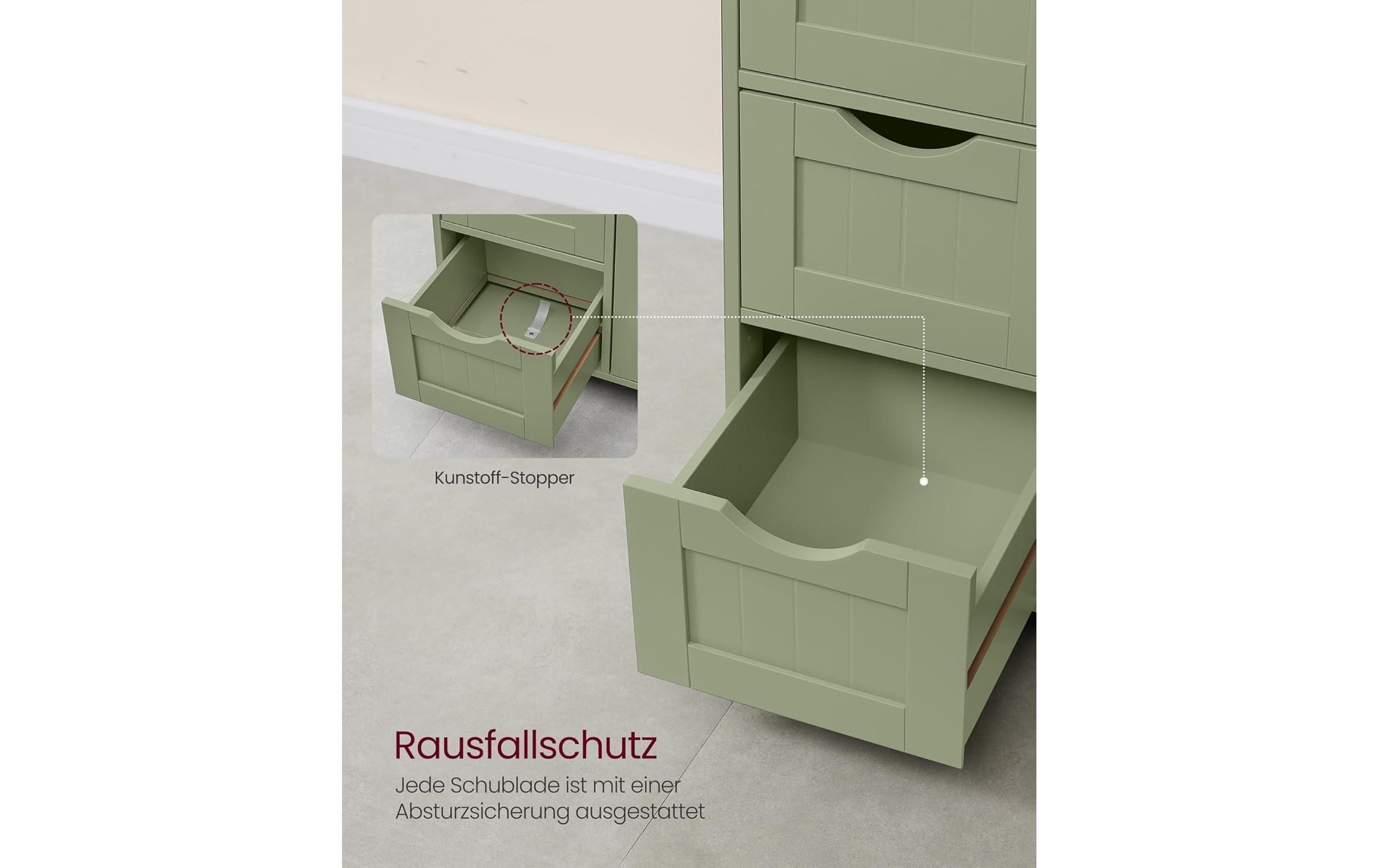 VASAGLE Armoire multi-usages »Badezimmerschrank«
