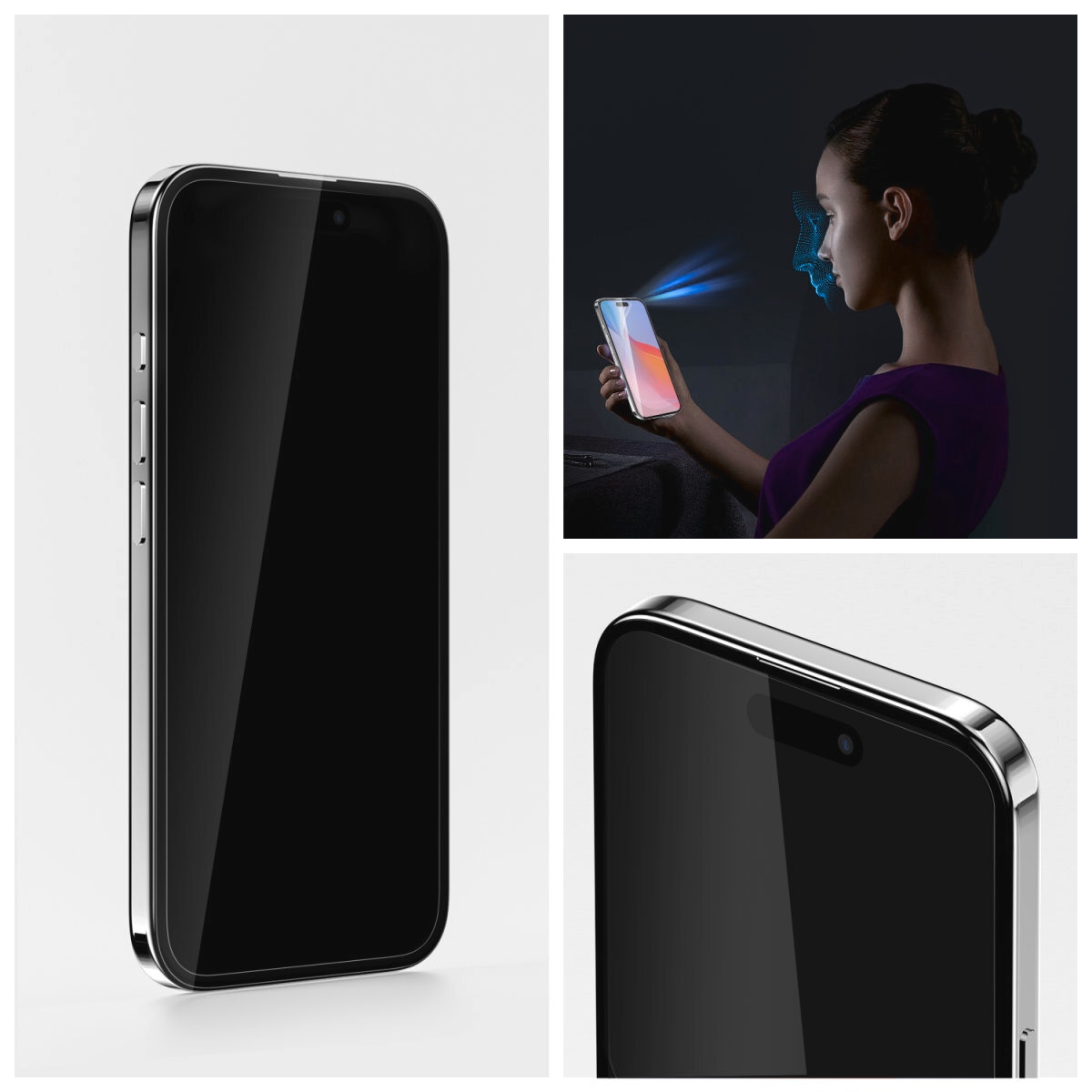 4smarts Displayschutzglas »Second Glass mit Montagerahmen«, für Apple iPhone 16 Plus, (1 St.), Displayschutzfolie, Schutzfolie, Bildschirmschutz, kratz- & stossfest