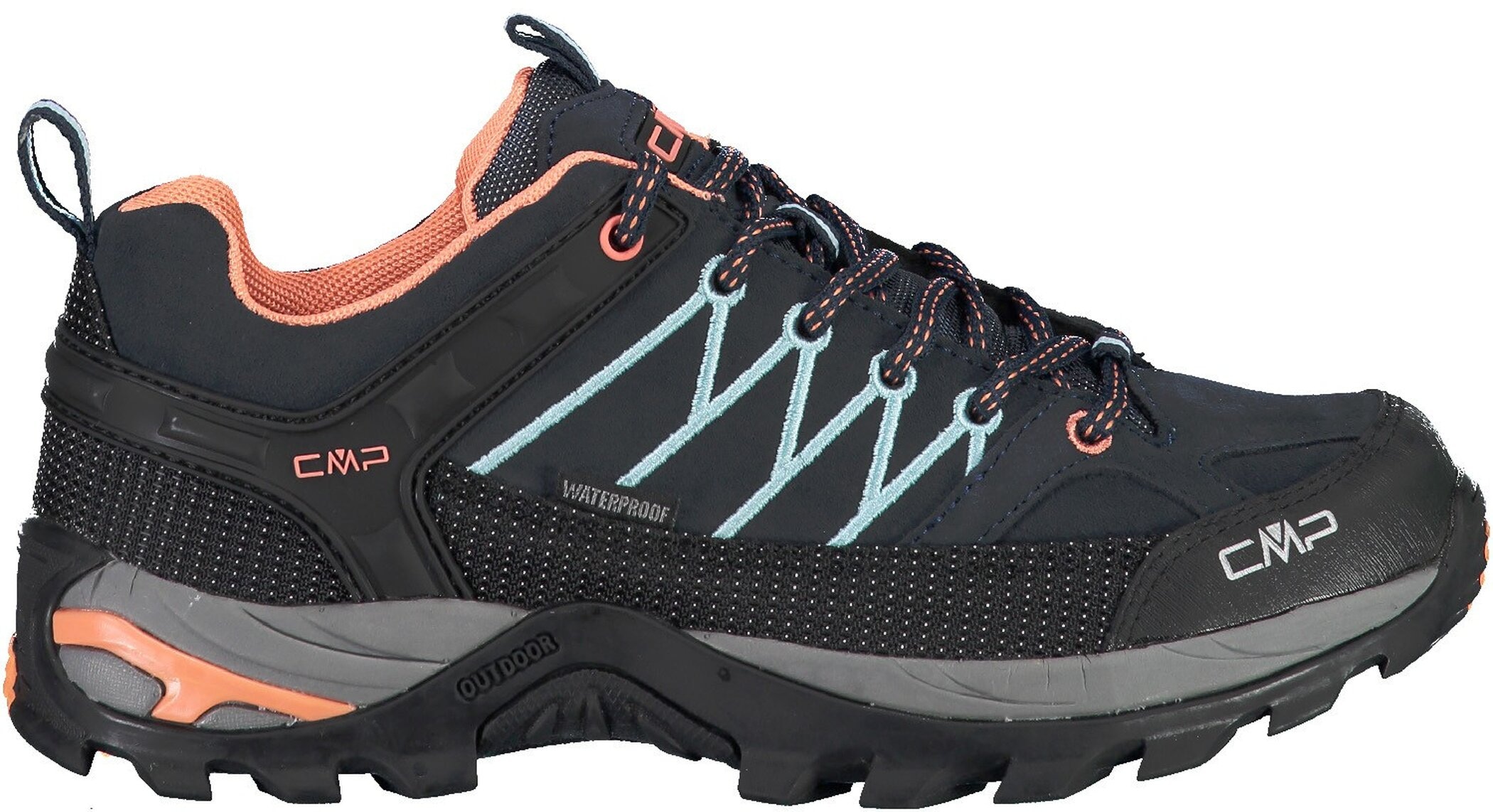 Cmp B.blau, Giada, Peach Wanderschuh "Rigel Low Wmn Wp Trekking Shoes" Wasserdicht