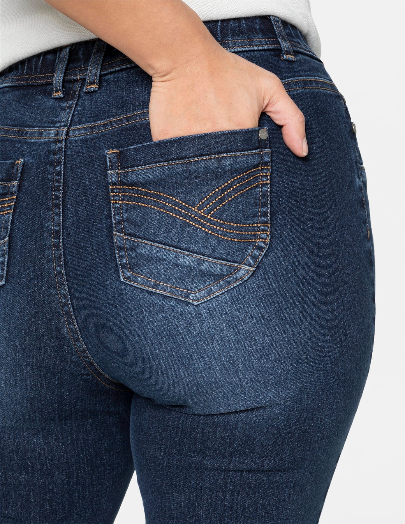 Sheego Stretch-Jeans, (1 tlg.)