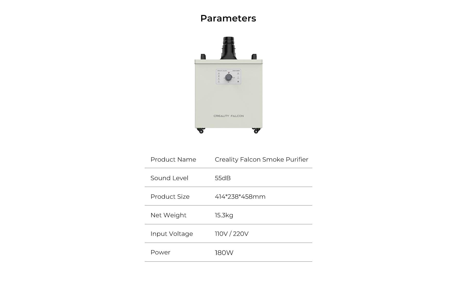 Creality Druckertrommel »Falcon Smoke Purifier 180W«