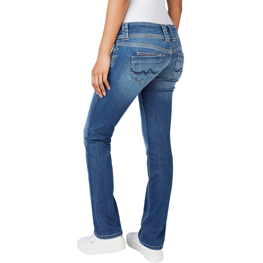 Pepe Jeans Regular-fit-Jeans »VENUS«, mit Badge
