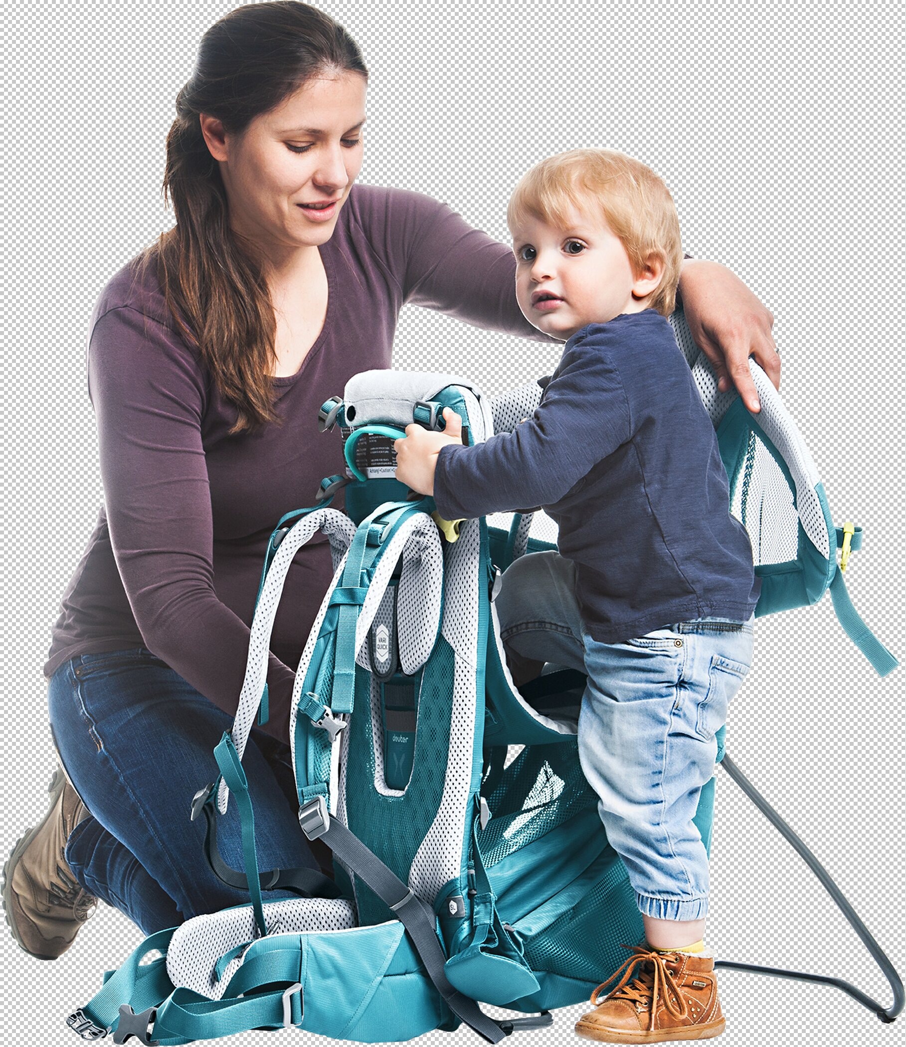 deuter Porte-bébé »Kid Comfort Active SL« design ergonomique, adapté dès 8 mois