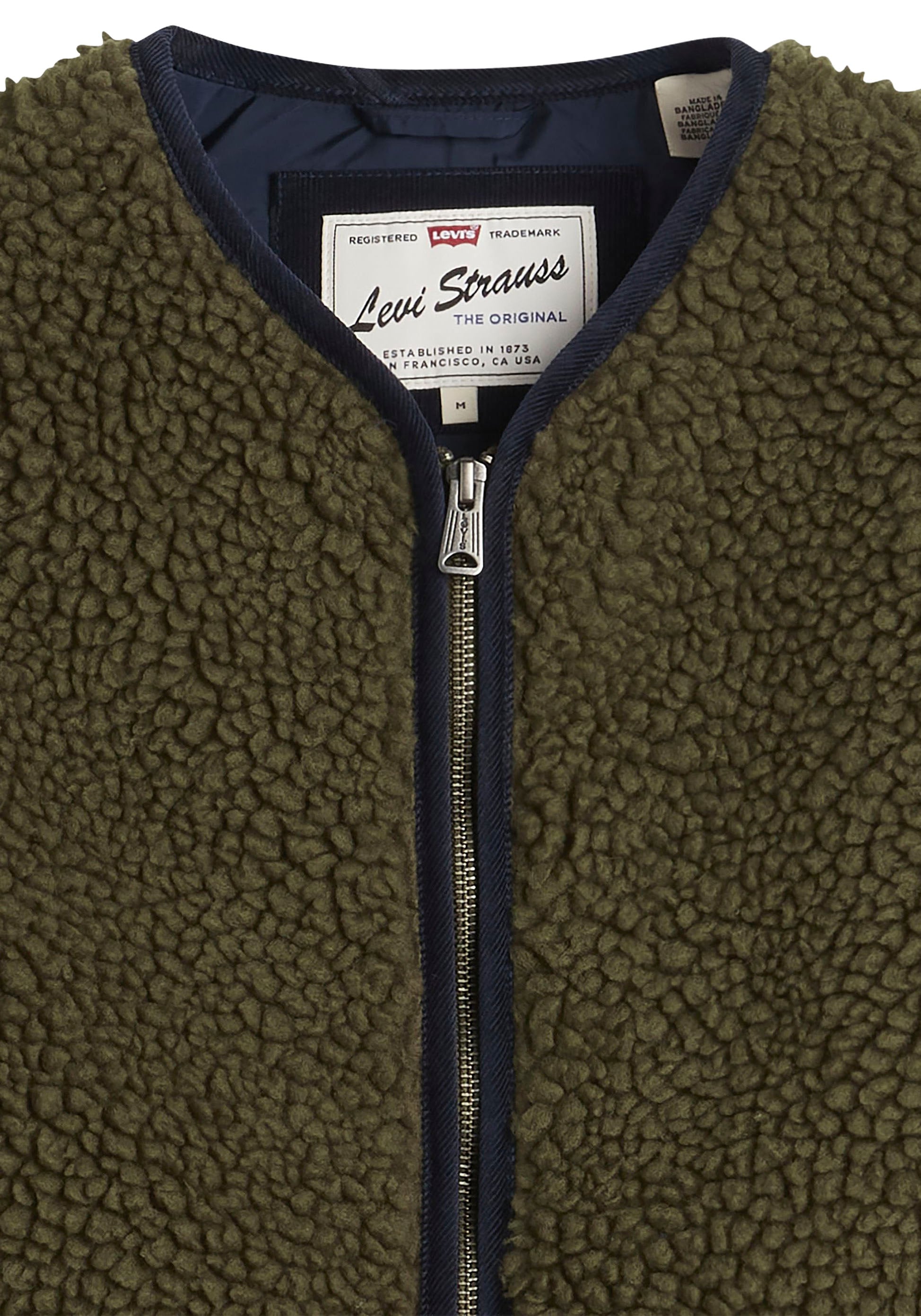 Levi's® Plüschweste »SEACLIFF SHERPA VEST« Bequeme Passform, praktischer Reissverschluss
