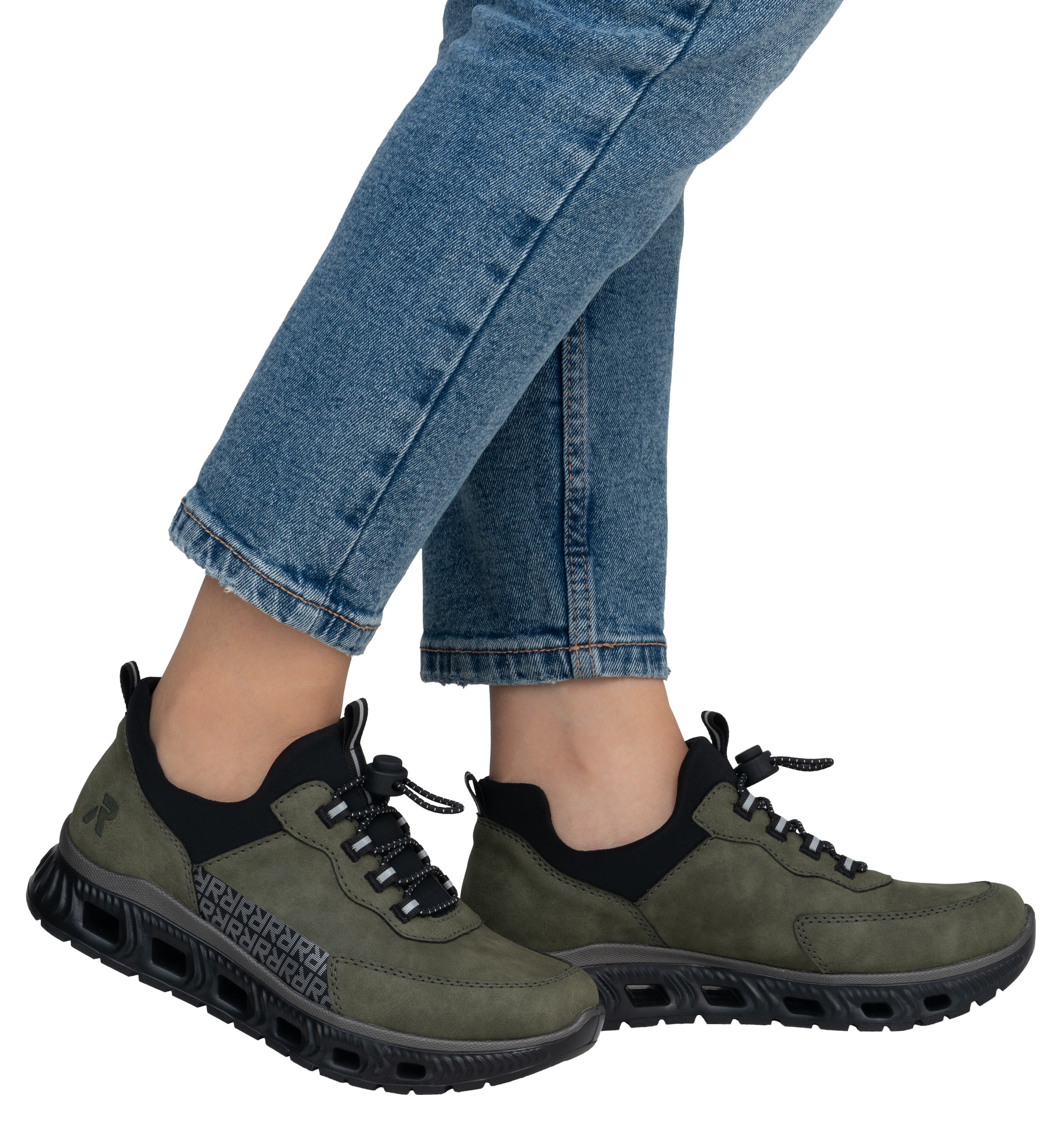 RIEKER Sport Slip-On Sneaker, zum Schlupfen