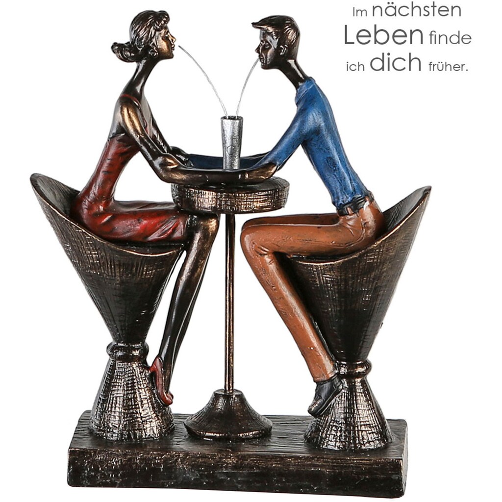 Casablanca by Gilde Dekofigur »Skulptur "Table for two"«
