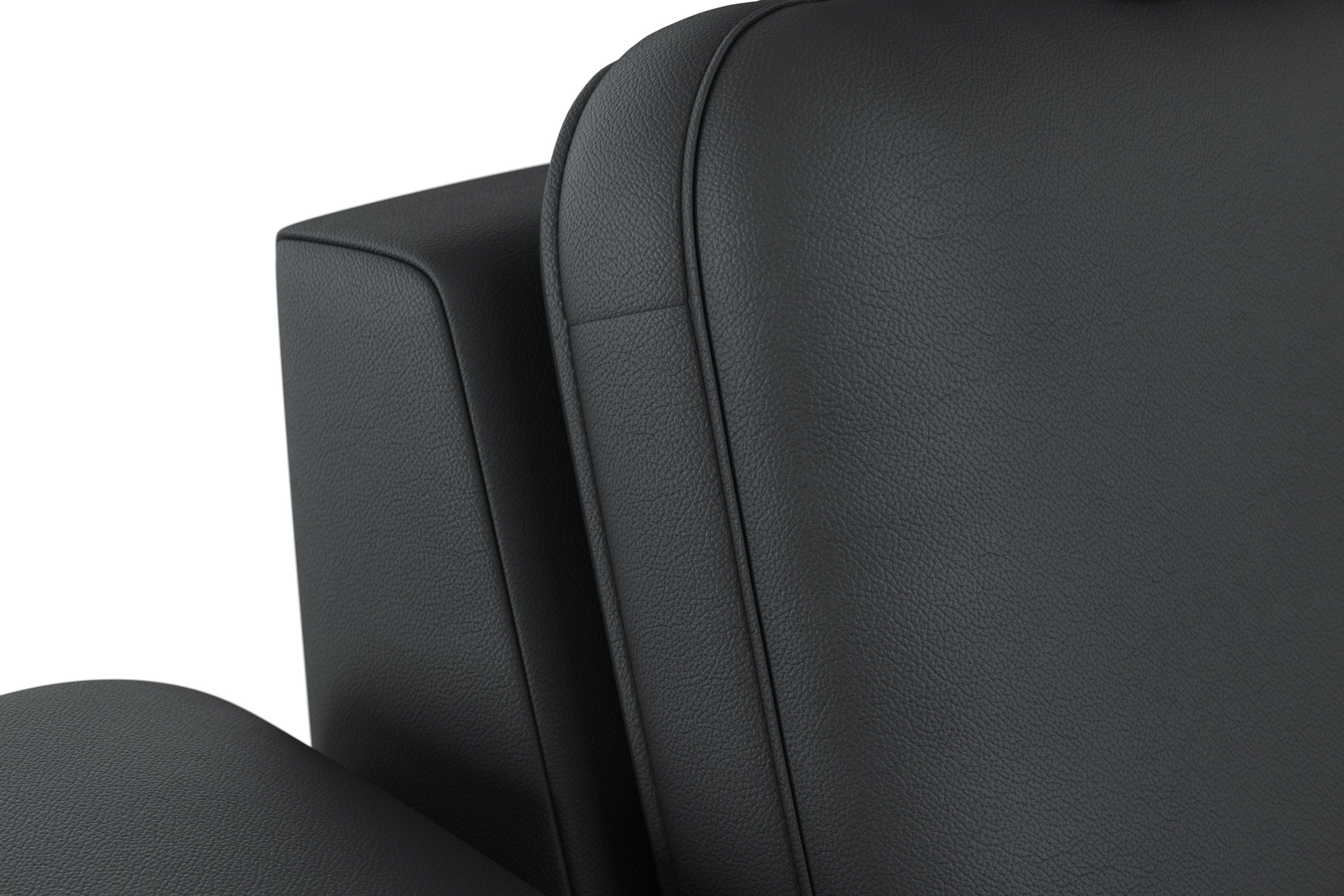 sit&more Ecksofa »Bendigo L-Form«, inklusive Sitztiefenverstellung, Bodenfreiheit 15 cm, 2 Fussfarben