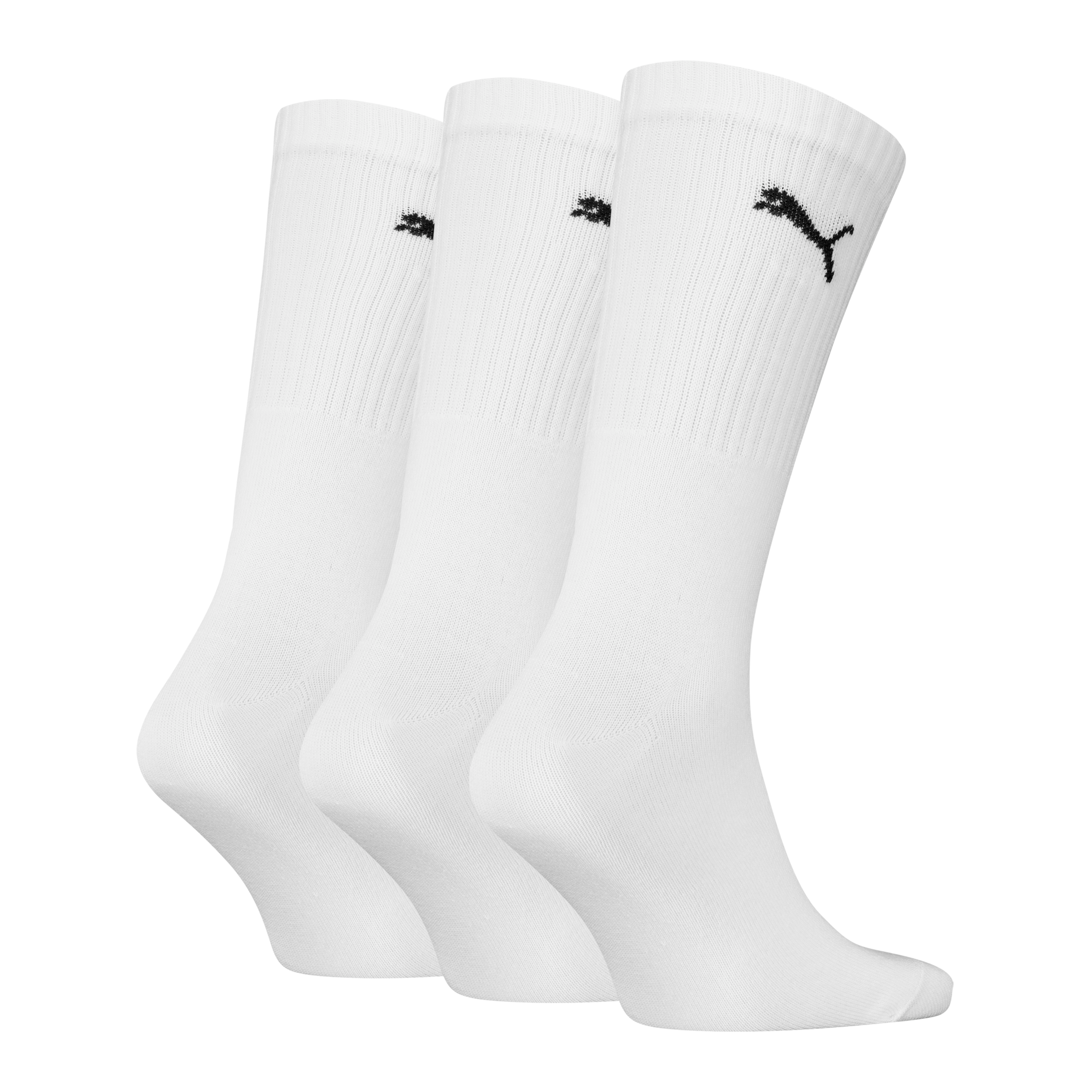 PUMA Socken »PUMA UNISEX CREW SOCK 3P« 3 Paar,  mit farblichem Logo