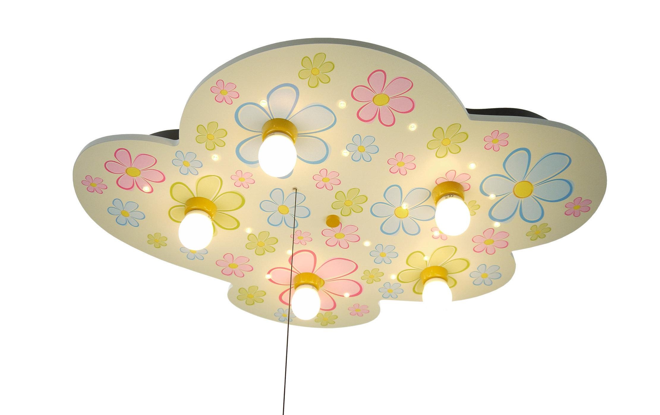Image of niermann Deckenleuchte »Wolke Bunte Blumen«, E14, mit Sternenhimmel bei Ackermann Versand Schweiz