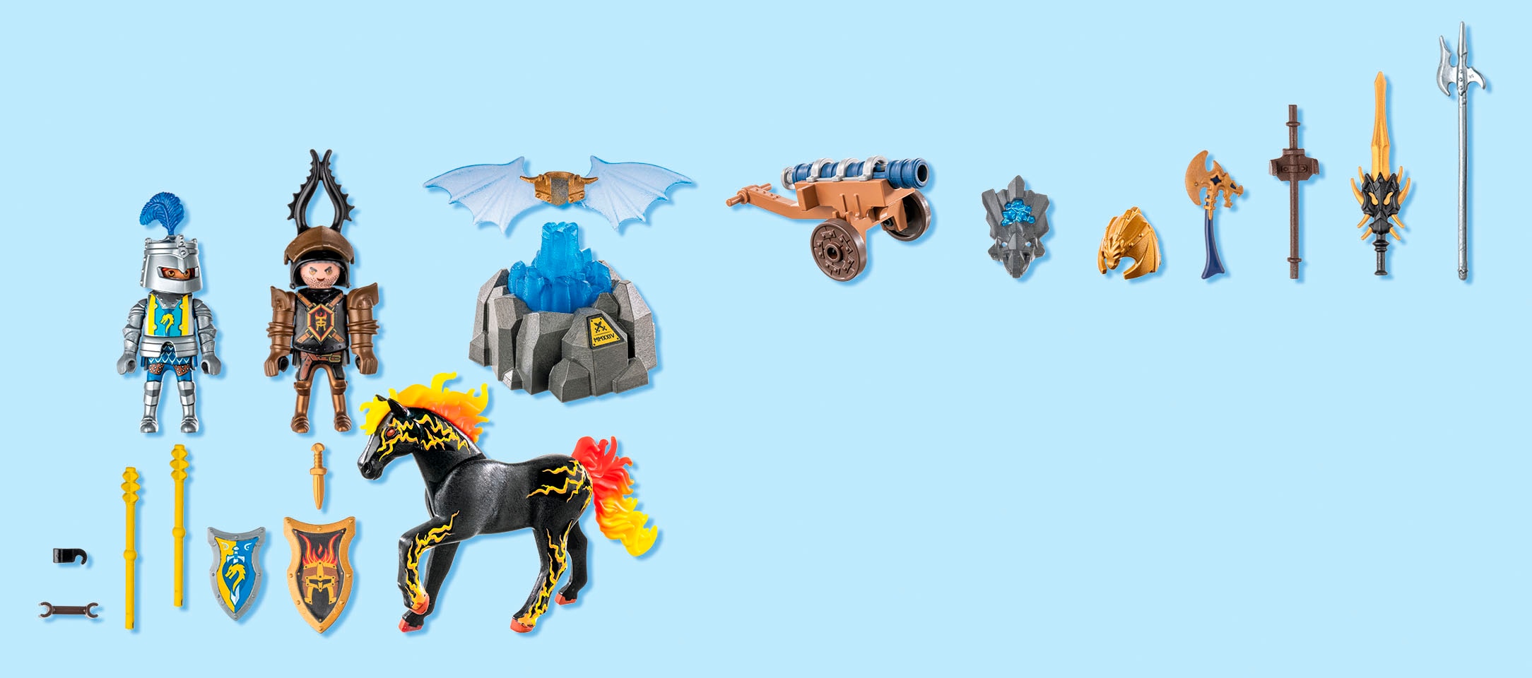 Playmobil® Konstruktions-Spielset »Bewachung der Rüstung (71645), Novelmore«