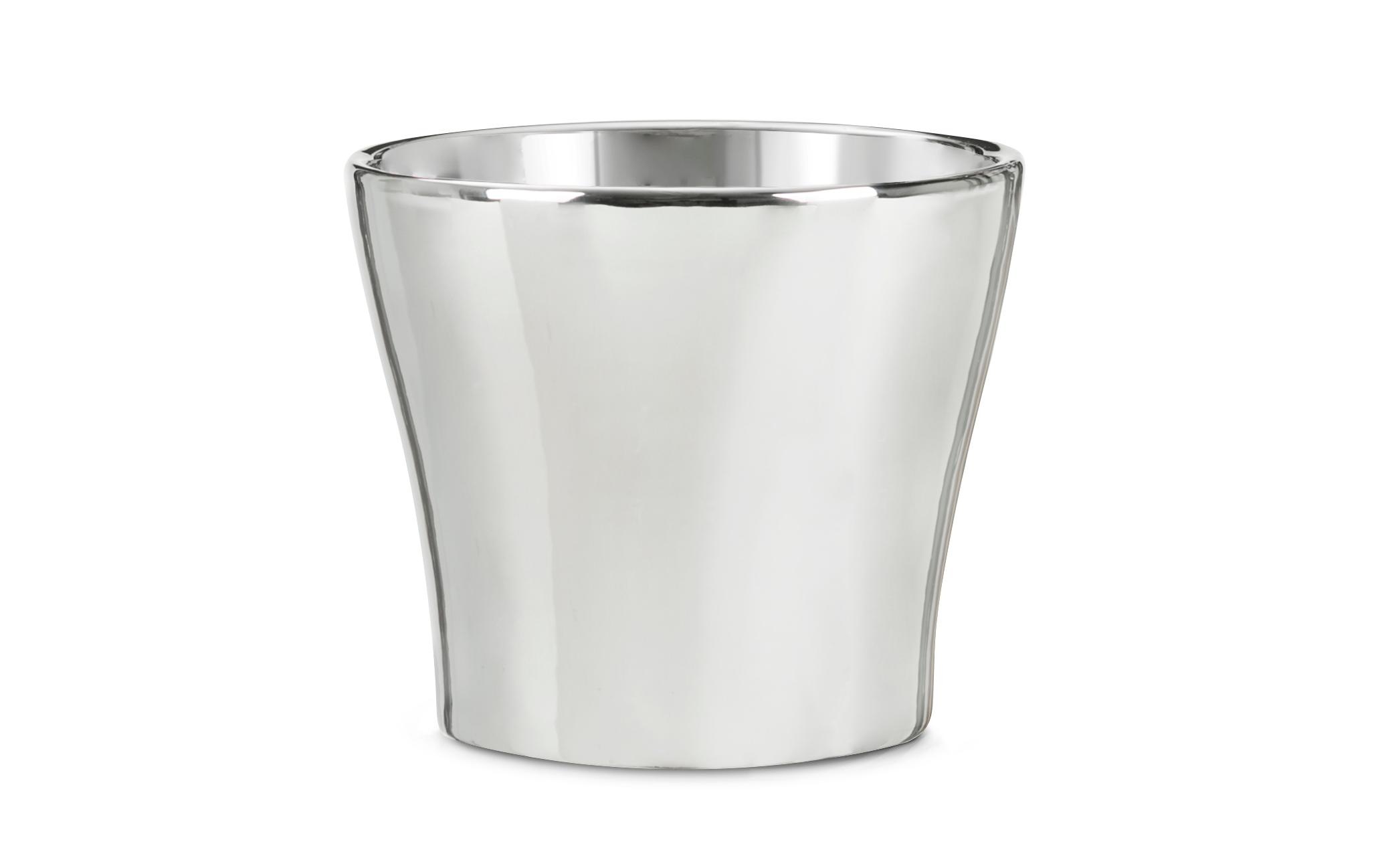 Image of Scheurich Blumentopf »Silberfarben Ø 18 cm« bei Ackermann Versand Schweiz