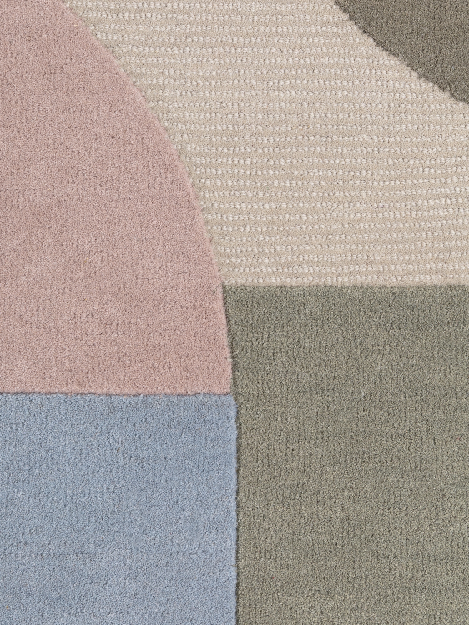 Ted Baker Tapis en laine »Piccadilly« Rectangulaire 17 mm Höhe Laine, tapis naturel, fait main, salon, chambre à coucher, coloré