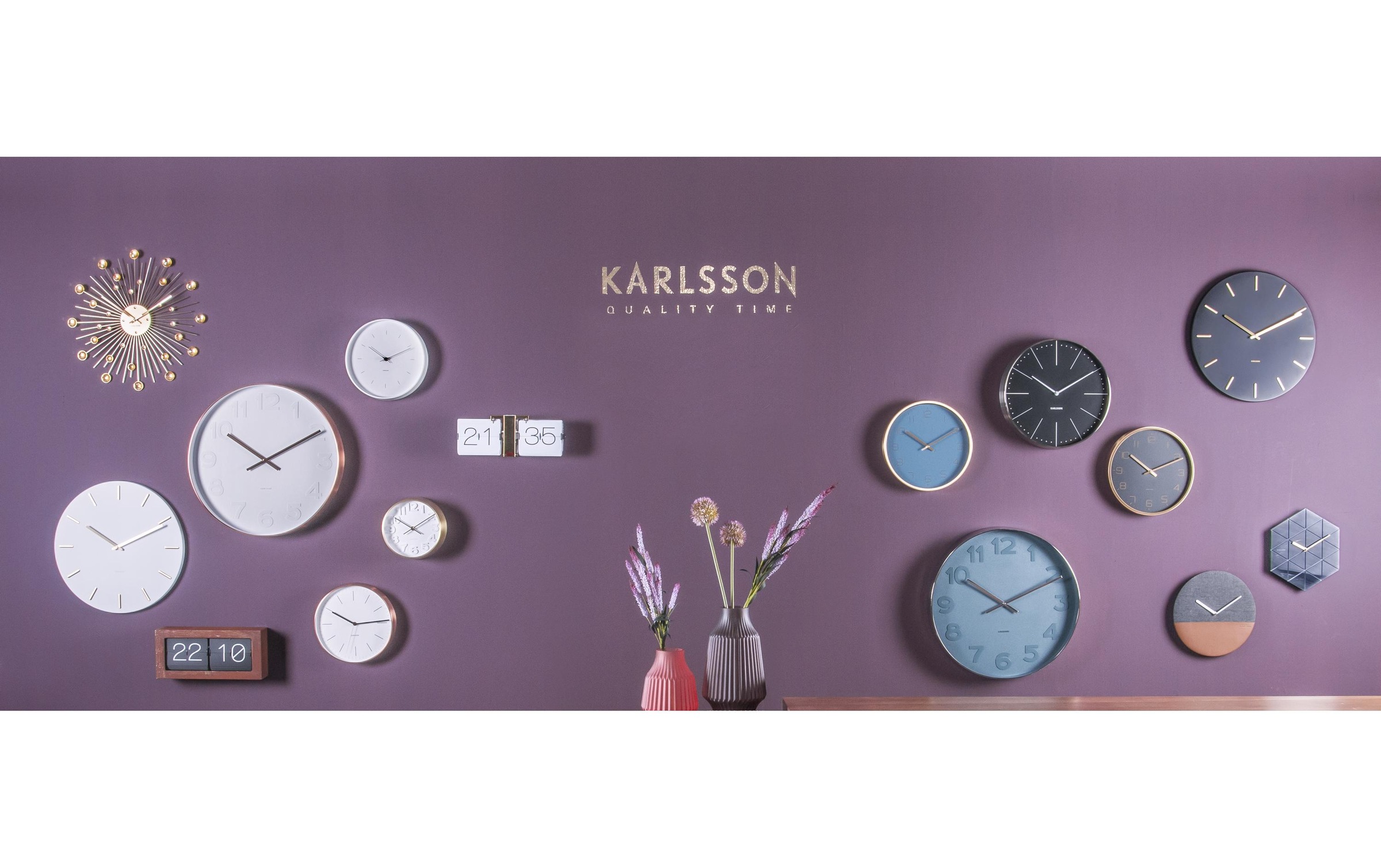 Karlsson Horloge murale »Charm 45 cm«