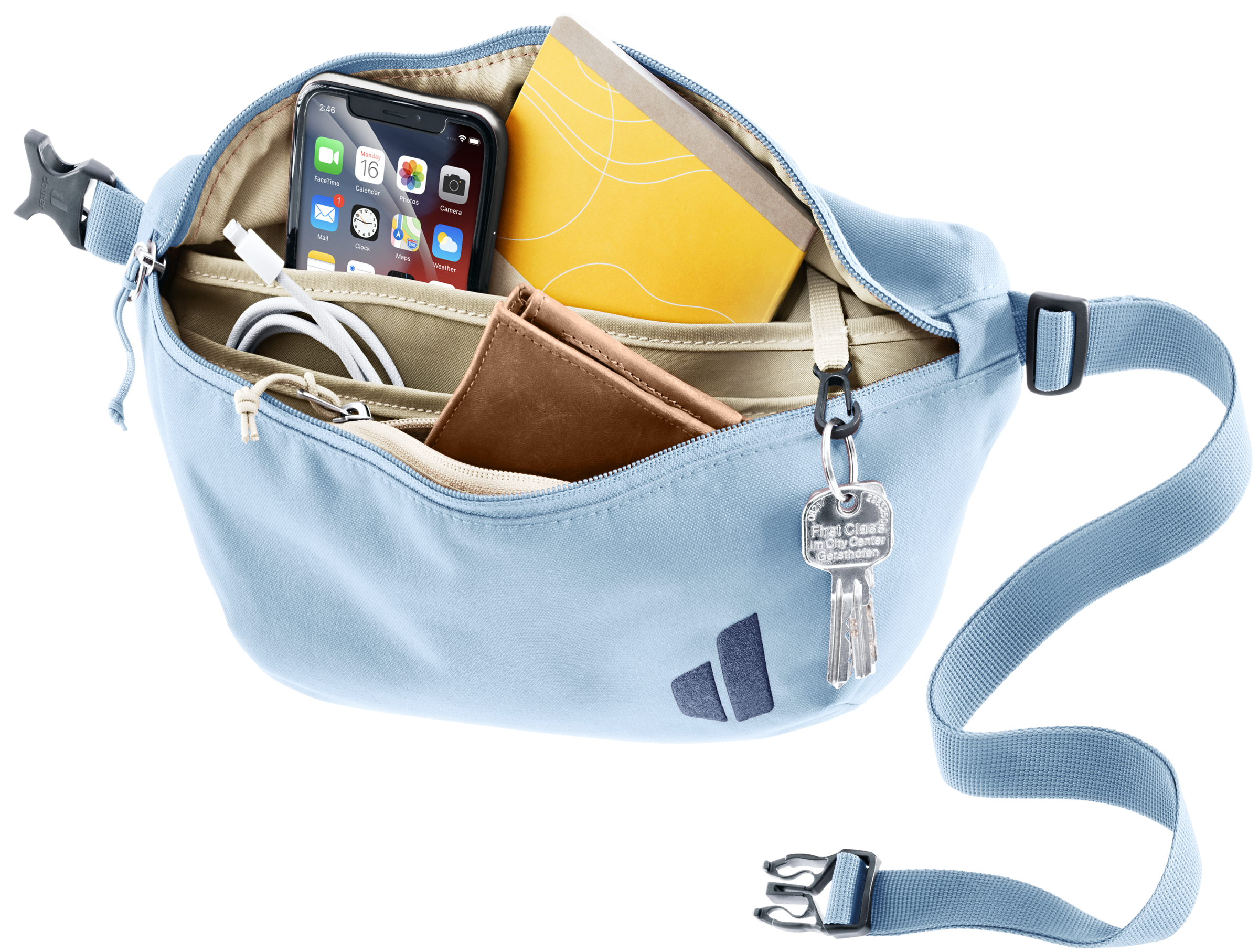 deuter Sac à bandoulière »AVENGO ORGANIZER« avec compartiment principal spacieux, en polyester
