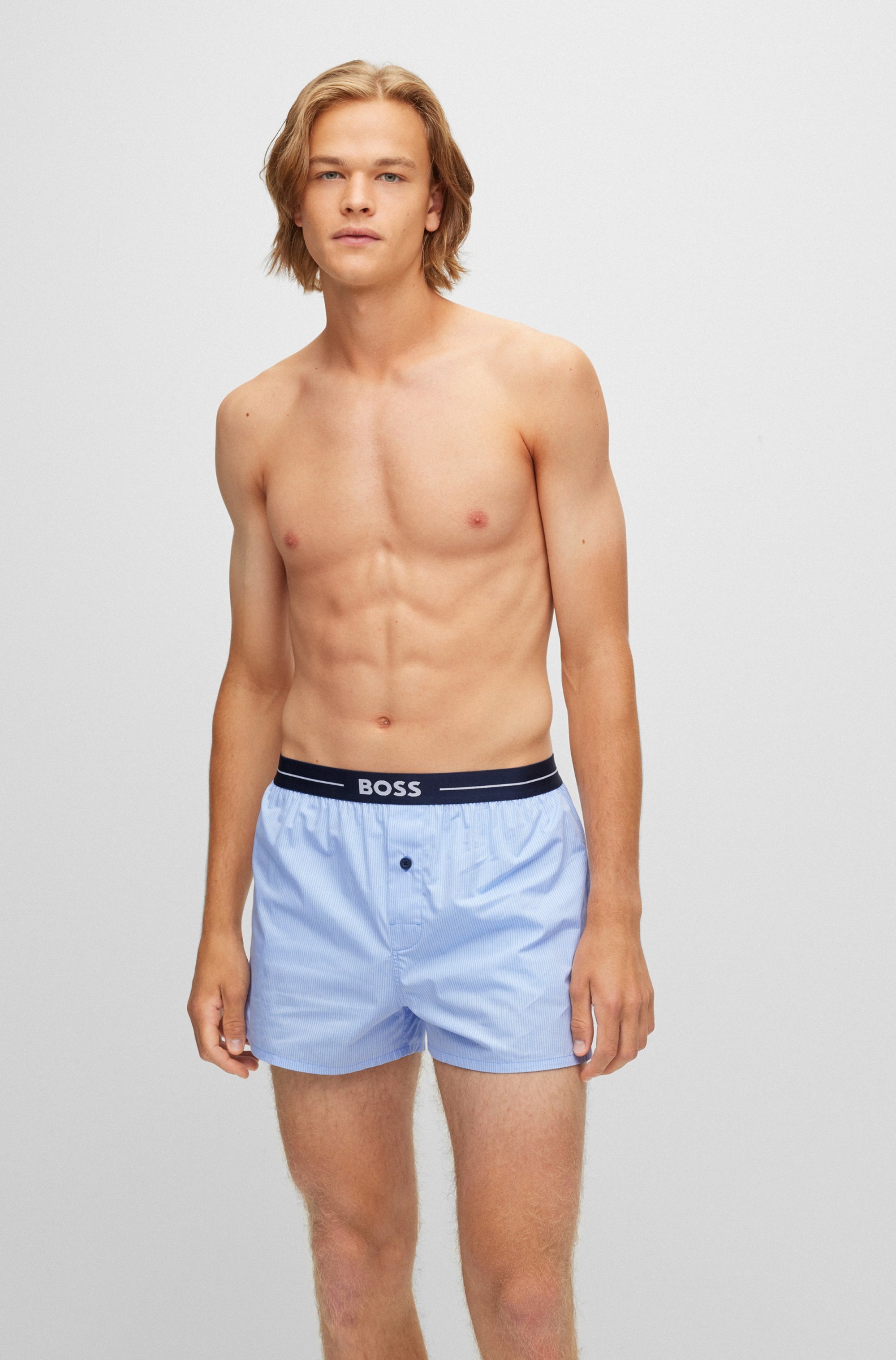 BOSS Webboxer »NOS Boxer EW 2P«, (2er-Pack)