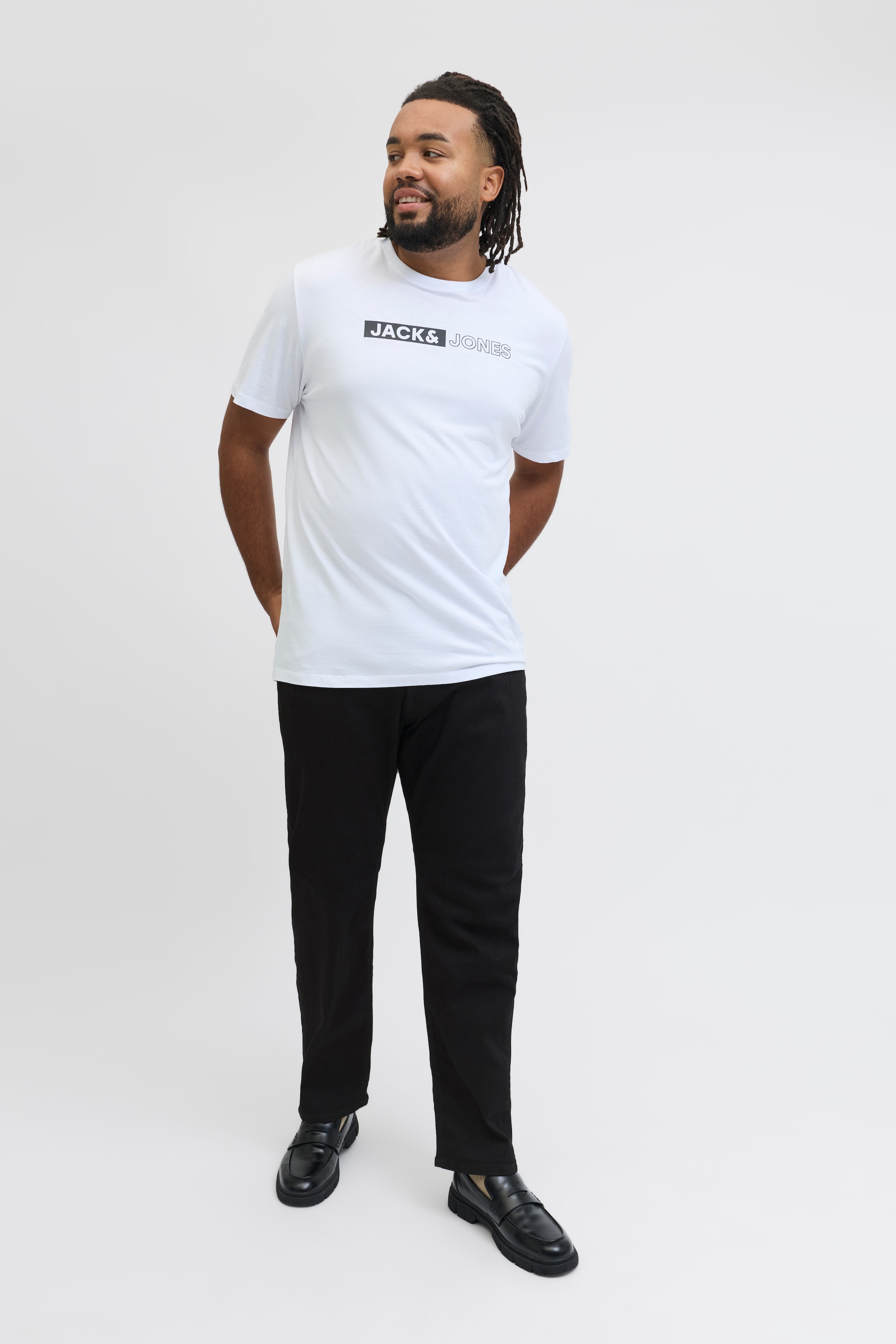 Jack & Jones PlusSize Slim-fit-Jeans »GLENN ORIGINAL« Bis Weite 48