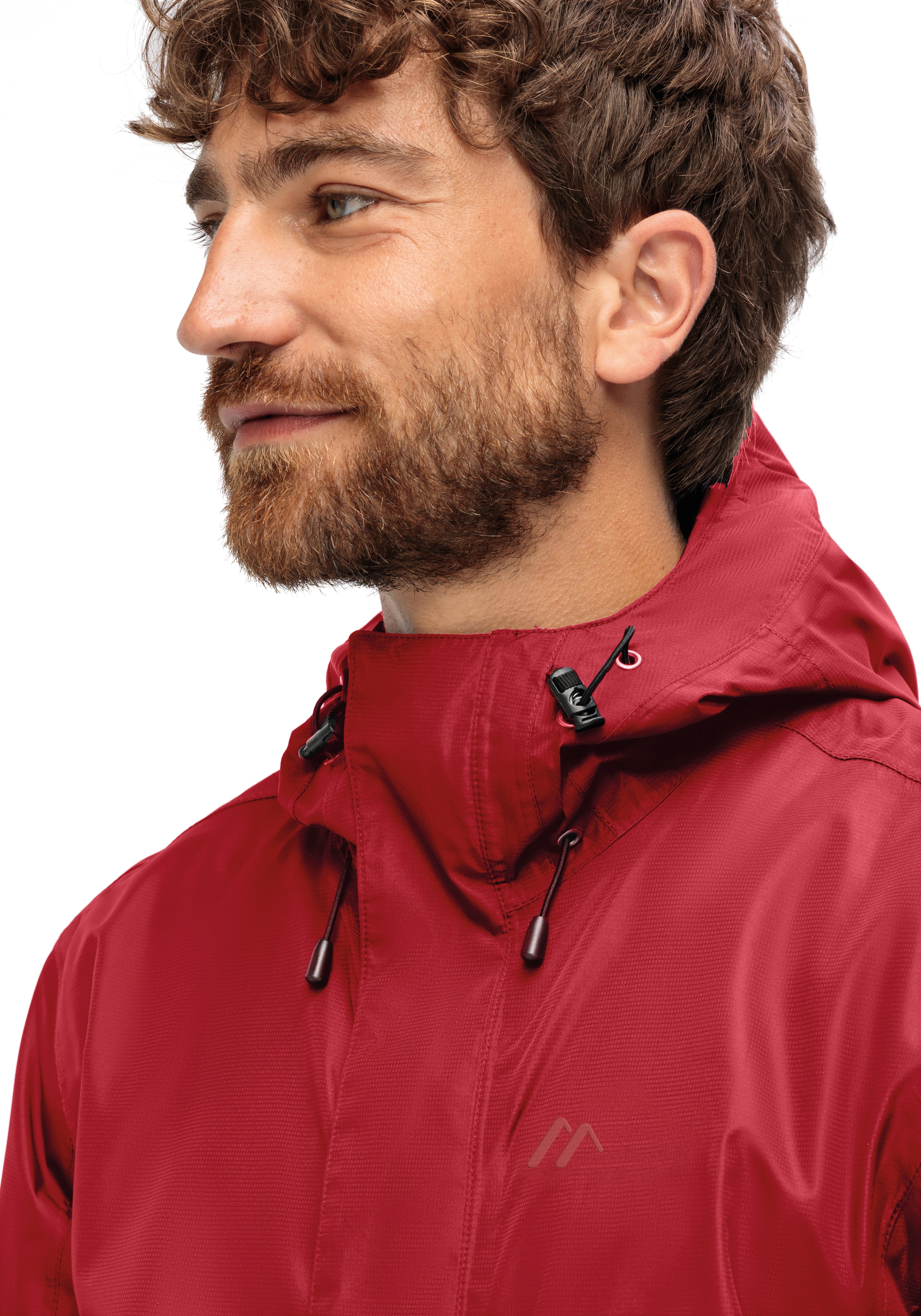 Maier Sports Regenjacke »Abbenstein M« Herren Jacke wasserdicht, moderner Windbreaker, Outdoorjacke, Reg. Fit