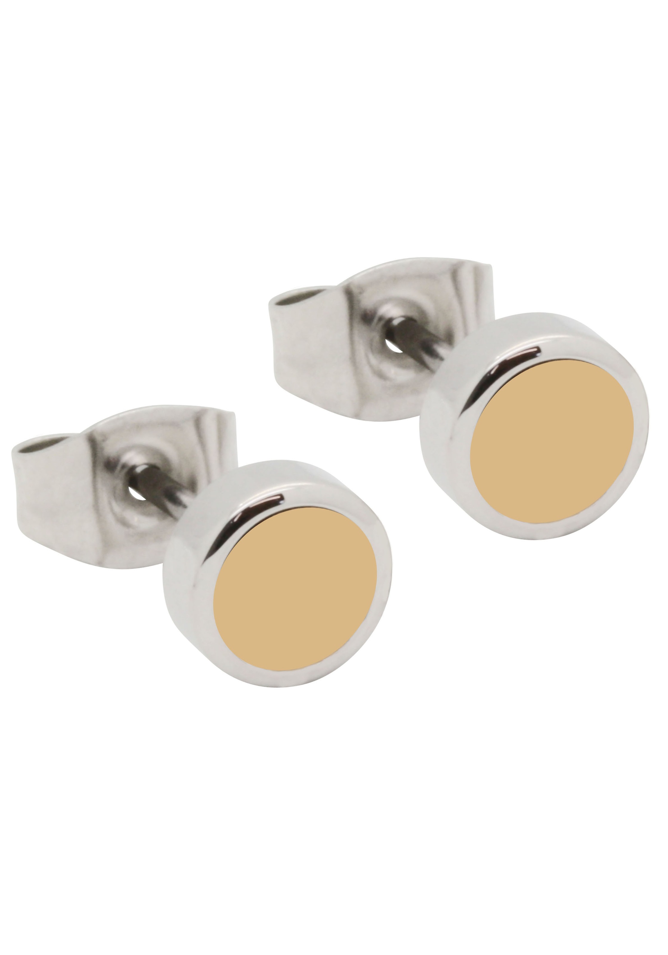 Image of Firetti Paar Ohrstecker »In runder, geometrischer Form, teil, IP-beschichtet, Glanz, massiv«, Made in Germany bei Ackermann Versand Schweiz