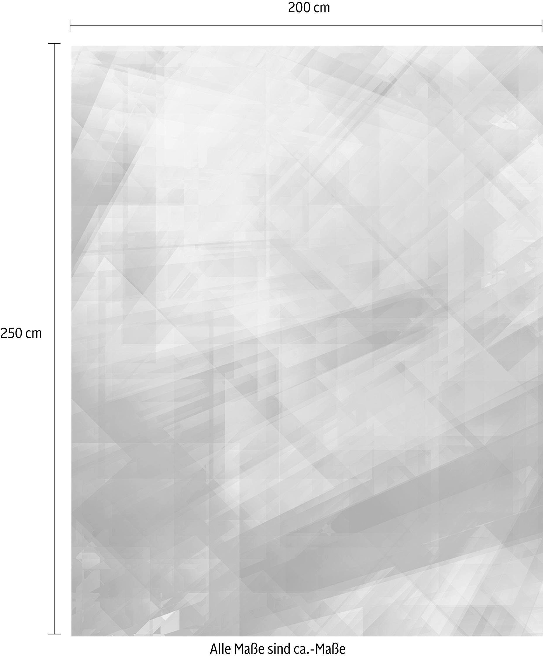 Komar Vliestapete »Digitaldruck Vlies - Refraction - Grösse 200 x 250 cm«, bedruckt, Wohnzimmer, Schlafzimmer