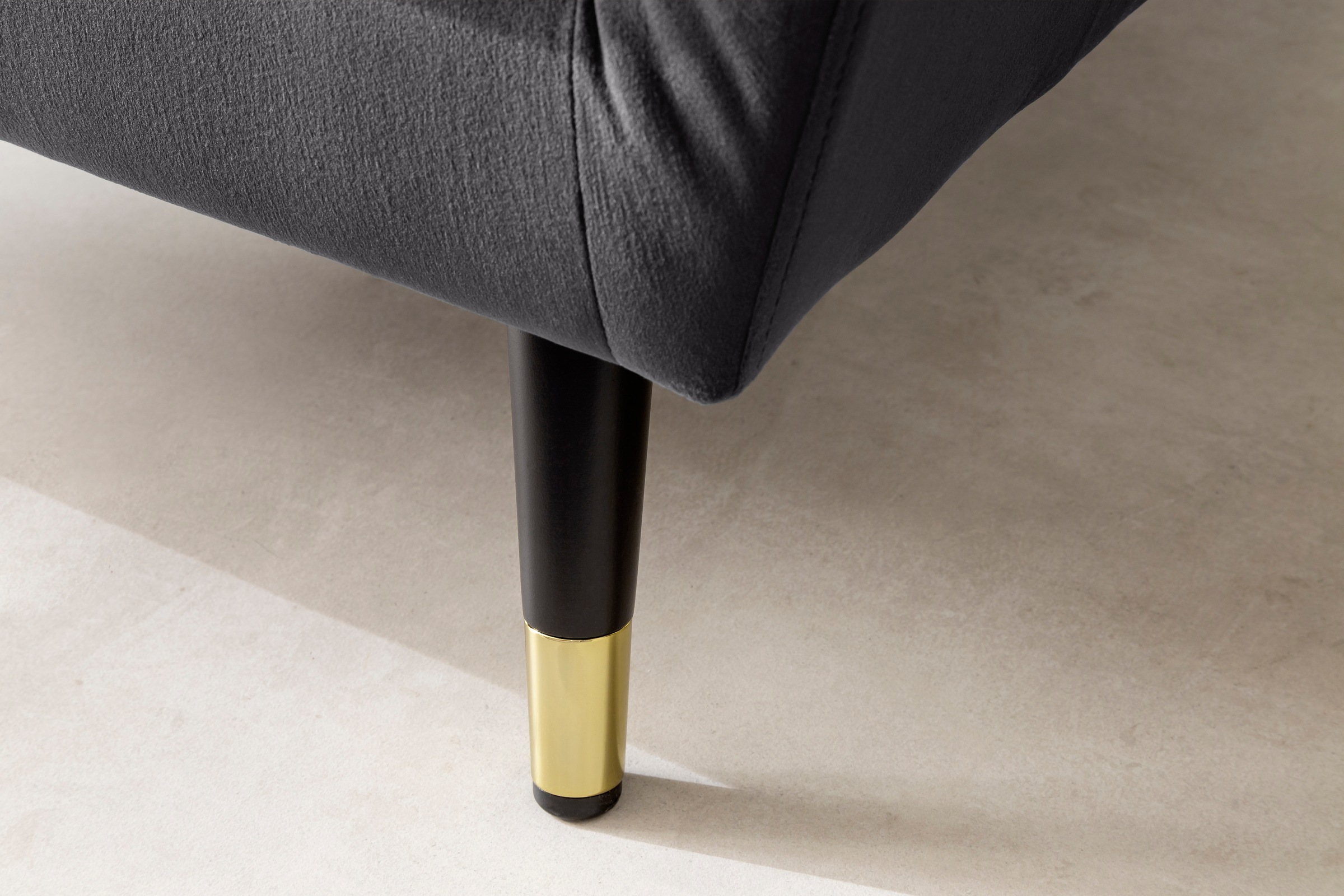 Trends by HG Loungesessel »Amira« mit Strasssteinen und goldfarben Applikationen