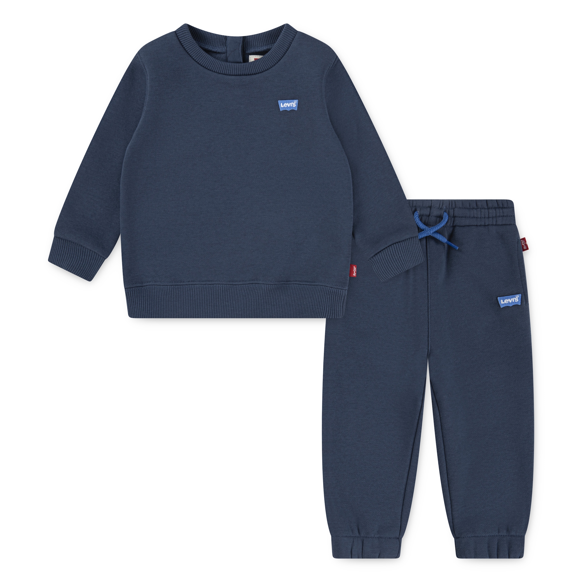 Image of Levis Kids Neugeborenen-Geschenkset "LVN HOODIE,JOGGER SET" Set, 2 mit kleiner Label-Applikation- Stickerei
