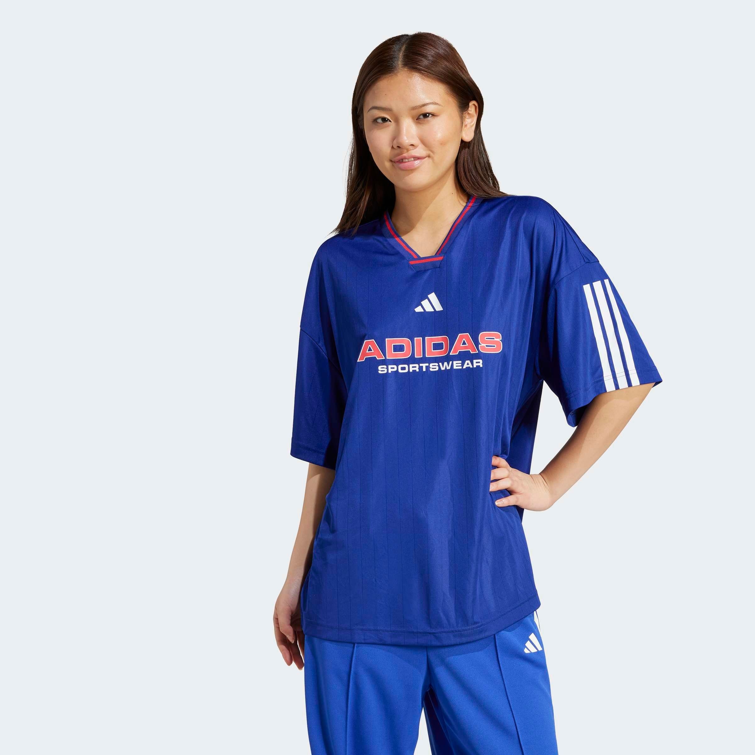 Image of adidas Sportswear T-Shirt "HOUSE OF TIRO NATIONS PACK BOYFRIEND" sportlicher Stil, Boyfriend-Passform, mit Elasthan-Anteil