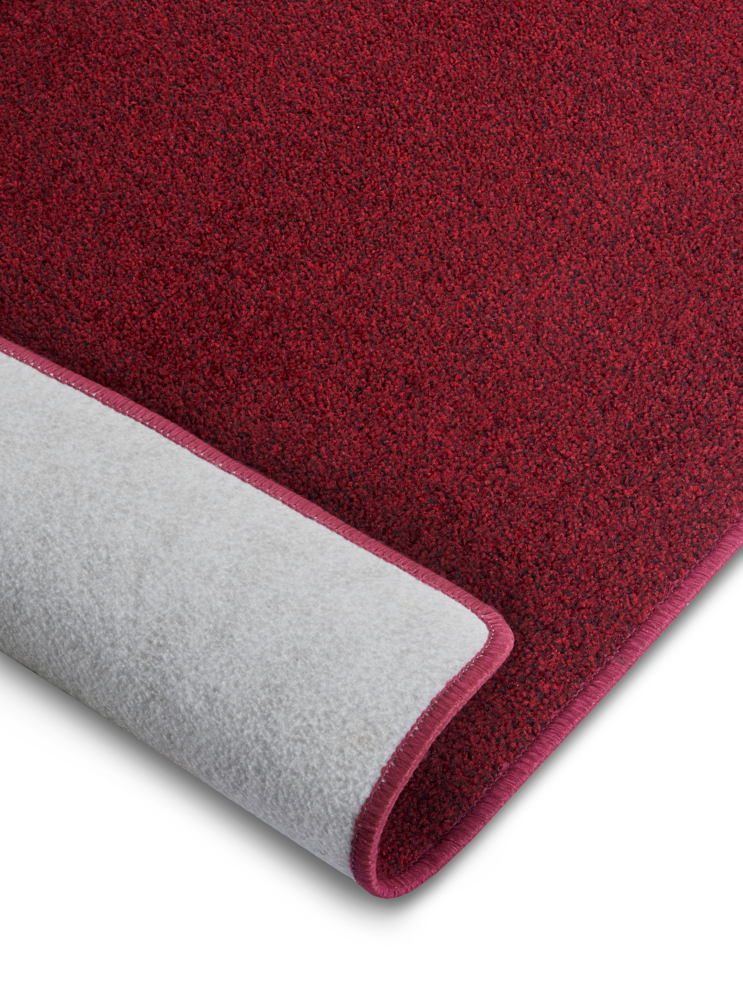 Hanse Home Exclusiv Läufer »Liberty«, rechteckig, 7 mm Höhe, Uni-Meliert, robust, kräftige Farben, rundherum farbige Kettelung