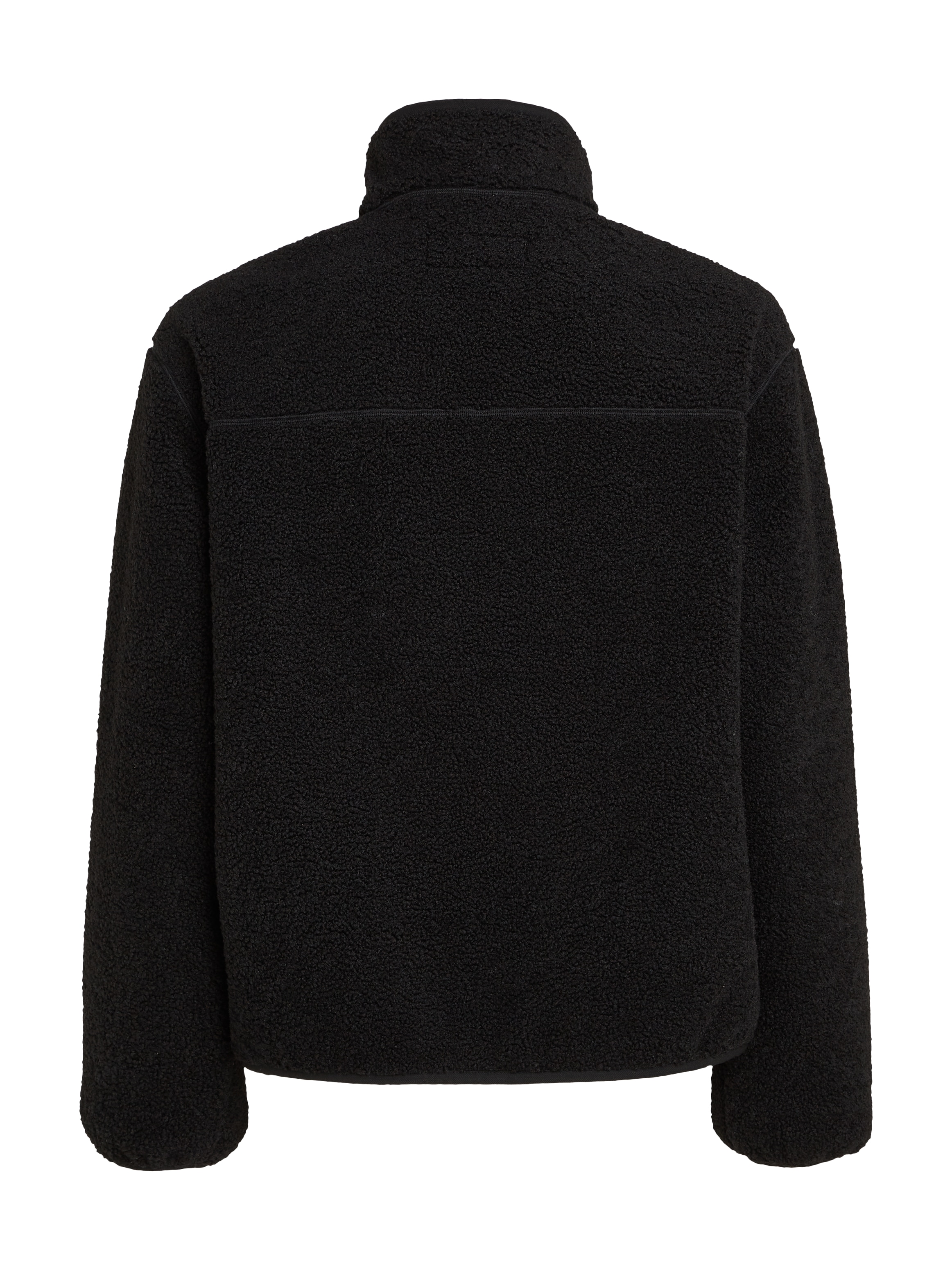 Calvin Klein Jeans Veste en peluche »HALF ZIP SHERPA« avec inscription logo
