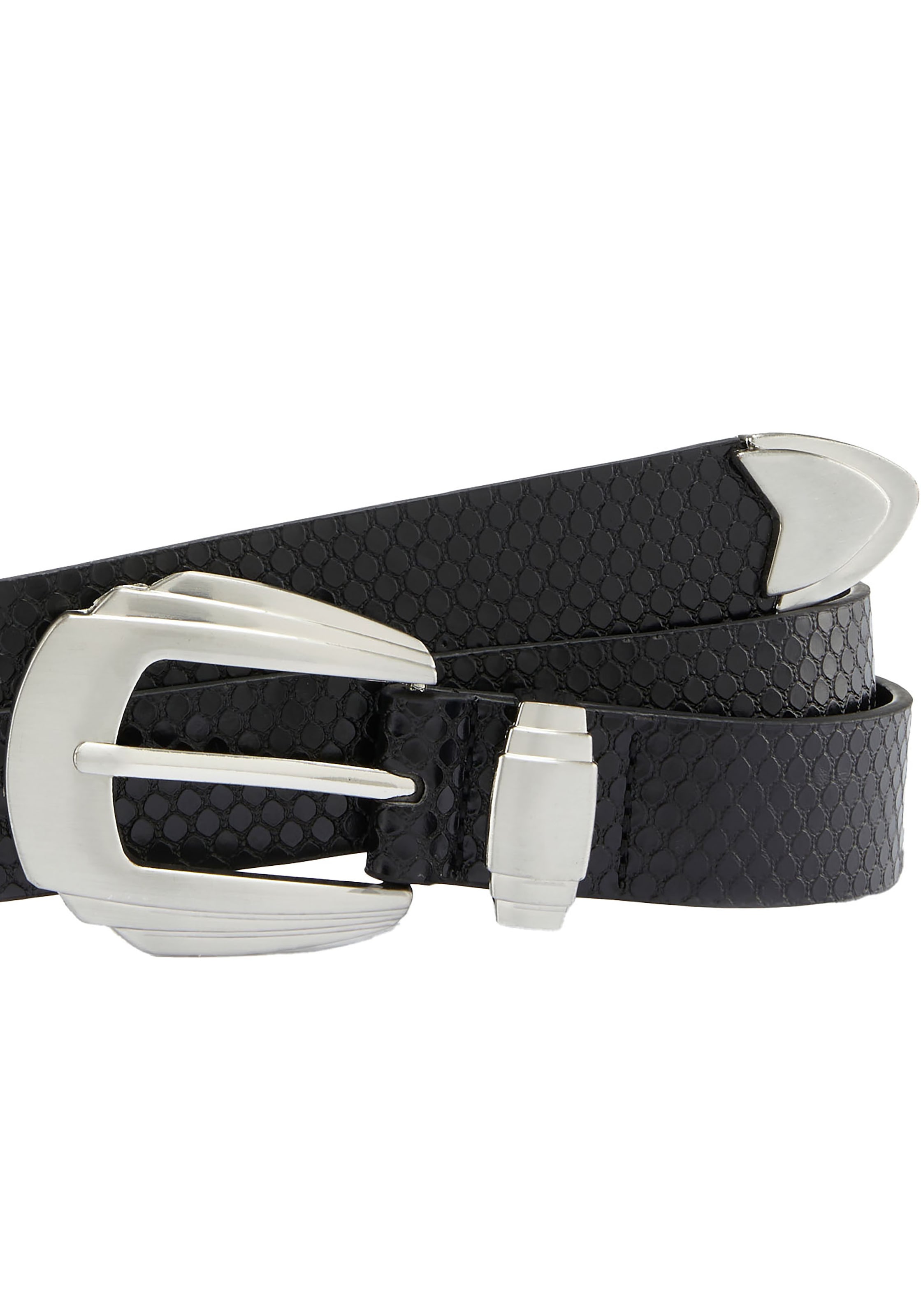 LASCANA Ceinture de hanche »Hosengürtel« Schnalle im Western Look, Cowboy, Gürtel, Jeansgürtel, Westerngürtel