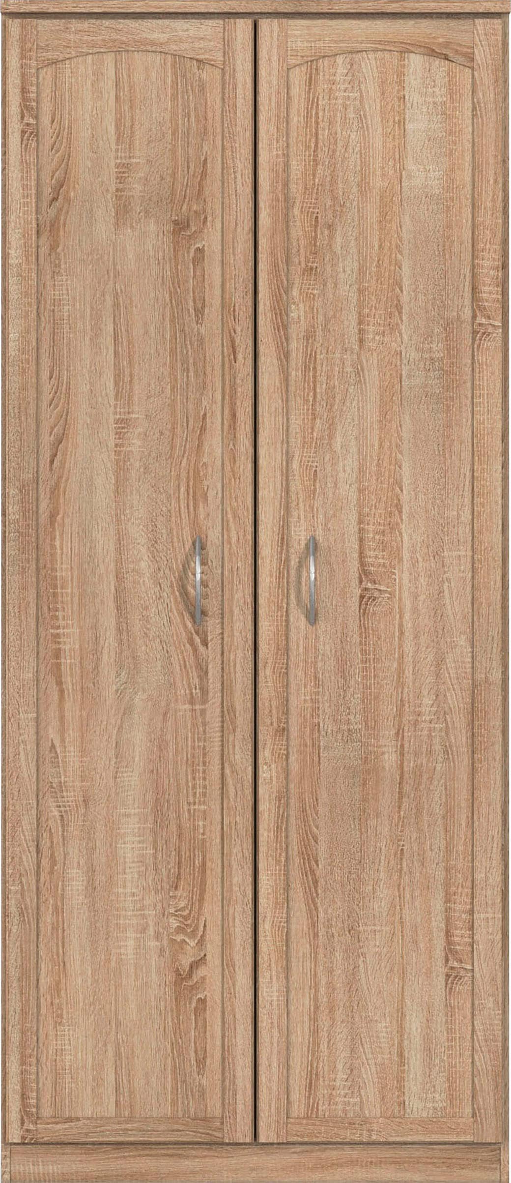 rauch Kleiderschrank »Schrank Garderobe Garderobenschrank Putzschrank Wäscheschrank TORRENT« Breiten 91/136/181 cm, Höhe 210 cm,  optional Aussenschubladen und Spiegel, viel Stauraum MADE IN GERMANY