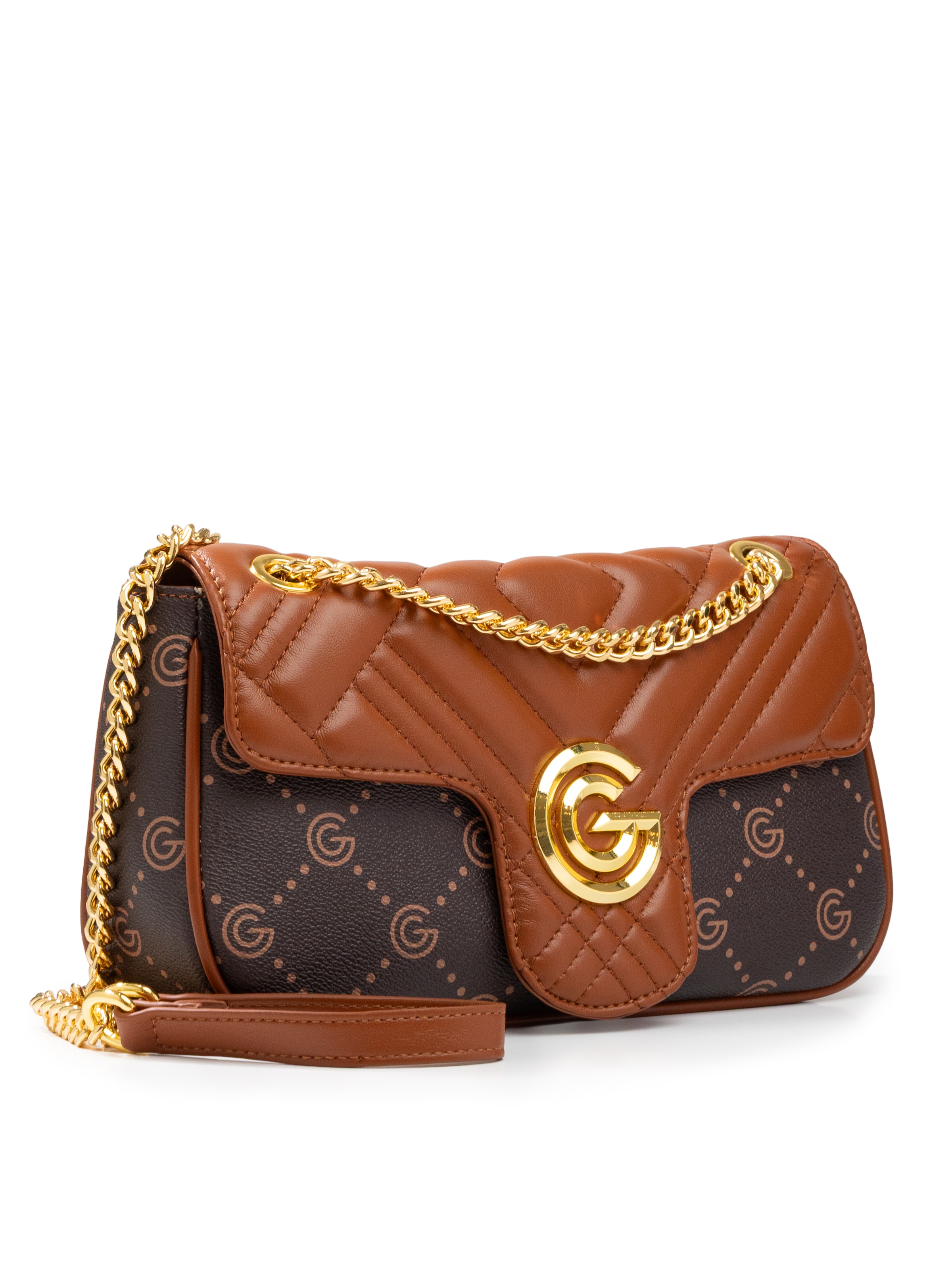 Gabriella GUCCI Umhängetasche »CINDY« Damen Umhängetasche, Handtasche, Tragetasche mit Logoverzierung
