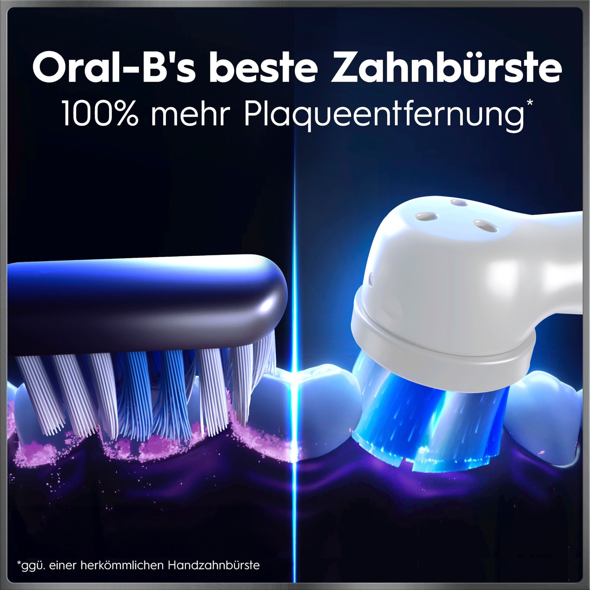 Oral-B Elektrische Zahnbürste »Oral-B iO Series 10« 1 Stk. Aufsteckbürsten iO Sense Zahnputz-Coach | Schnellladestation | Langanhaltender Akku