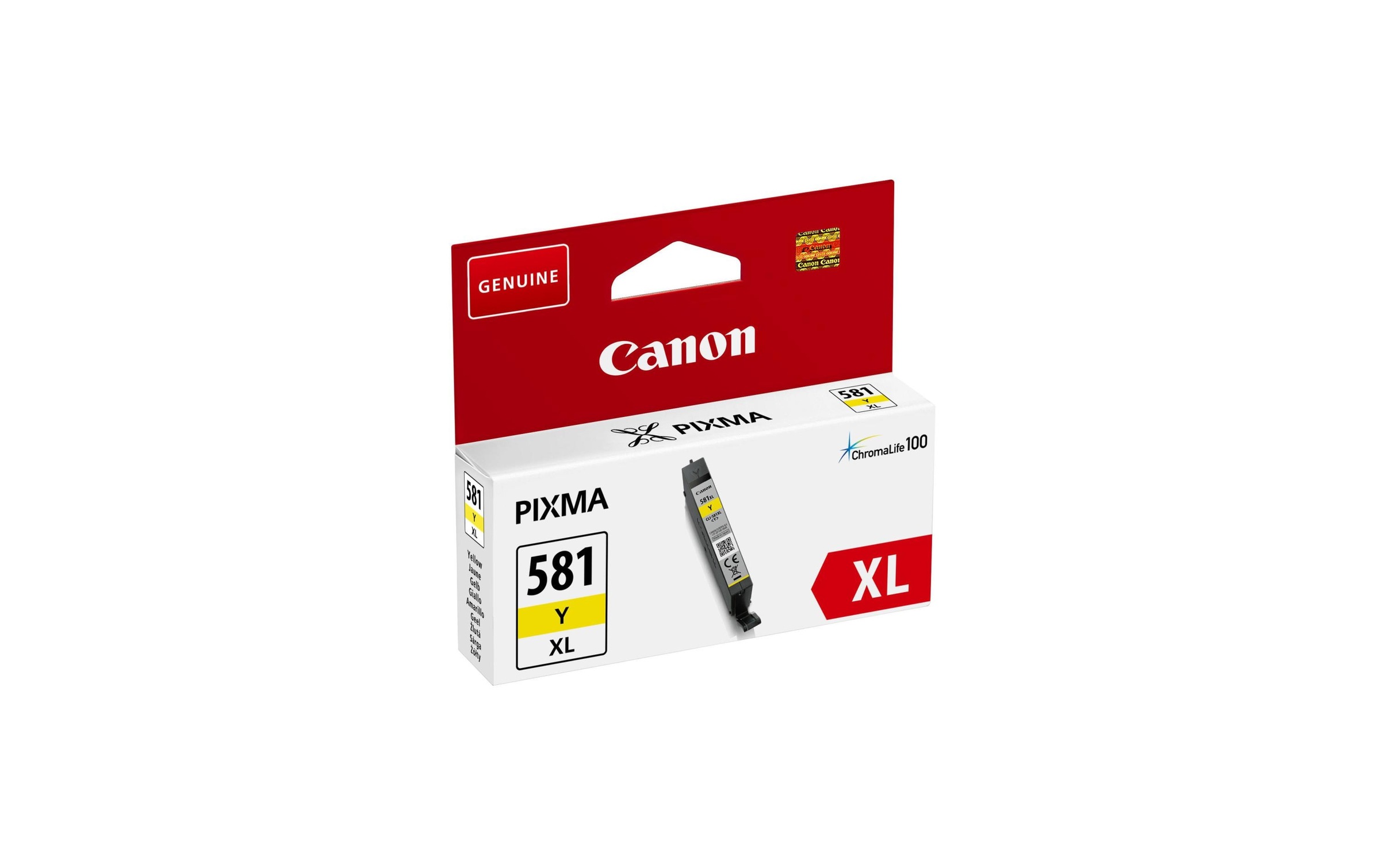 Image of Canon Tintenpatrone "CLI-581XL Yellow"