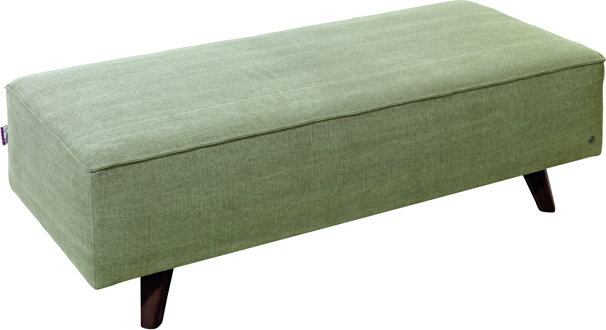 Image of TOM TAILOR Hocker »NORDIC CHIC«, mit Kedernaht, Breite 137 cm, Füsse wengefarben bei Ackermann Versand Schweiz