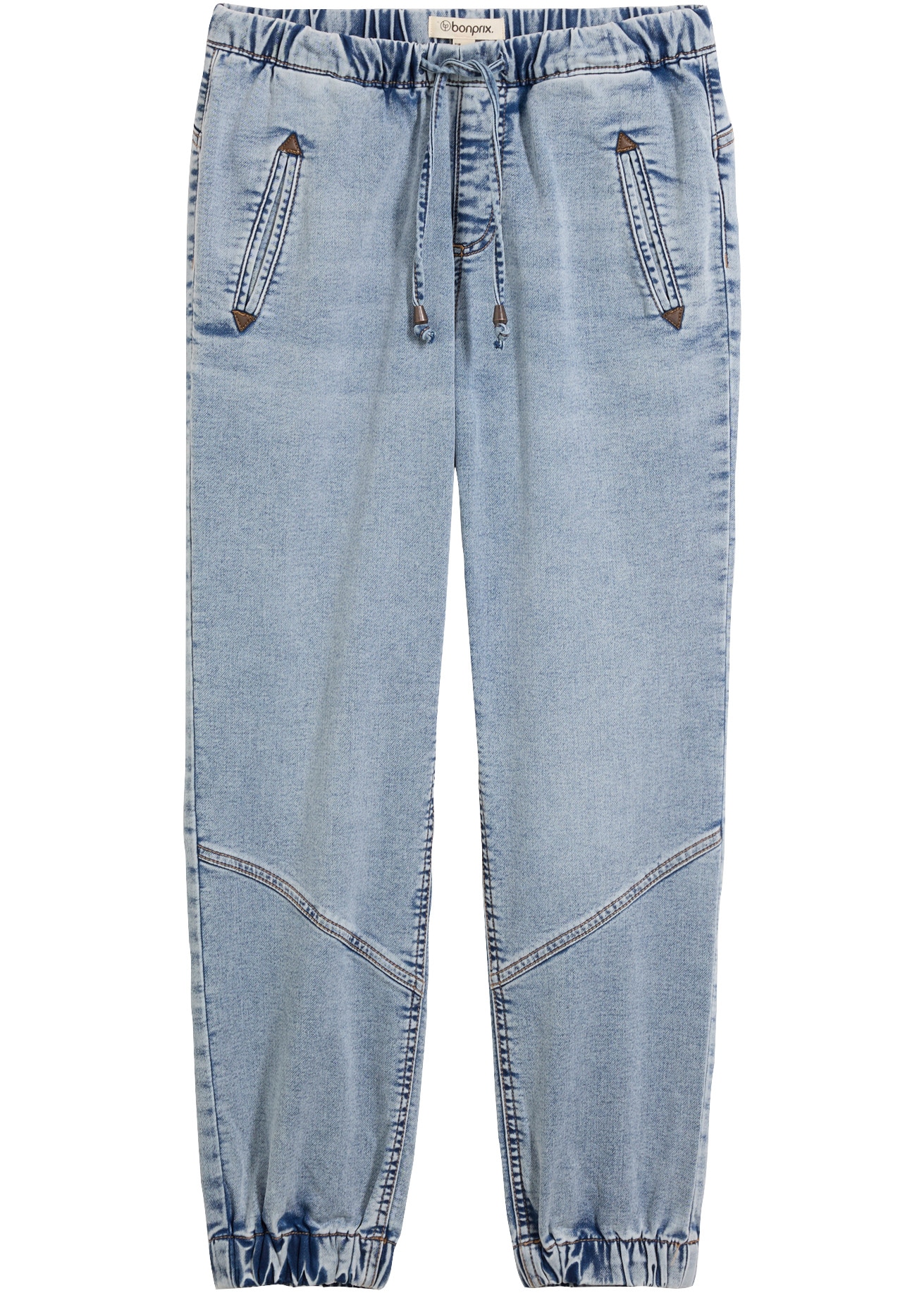 bonprix Jeggings en jeans coupe ample, en coton, polyester et élasthanne