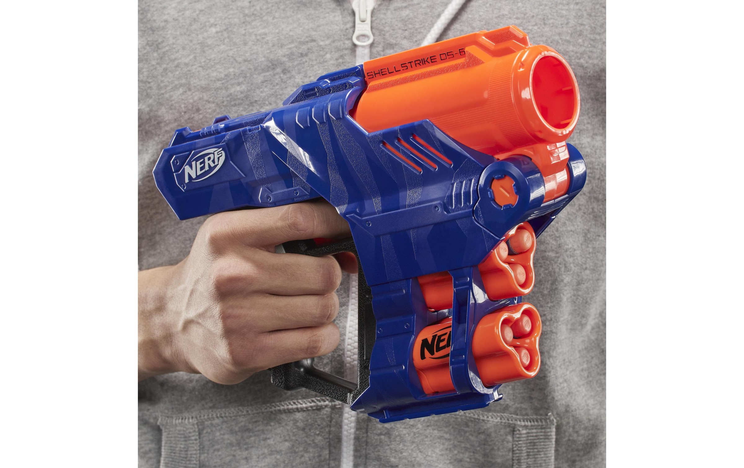 Nerf Blaster »Elite Shellstrike DS 6«