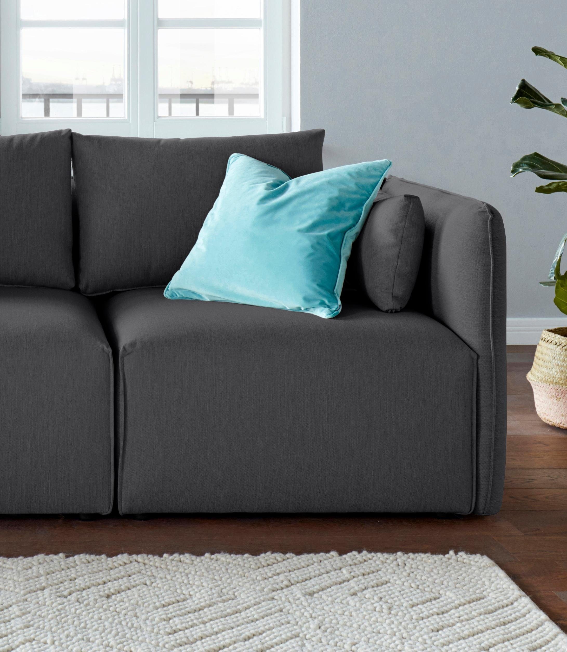 andas Sofa-Eckelement »Nöre«, Modul - zum Zusammenstellen; in vielen Bezugsqualitäten und Farben