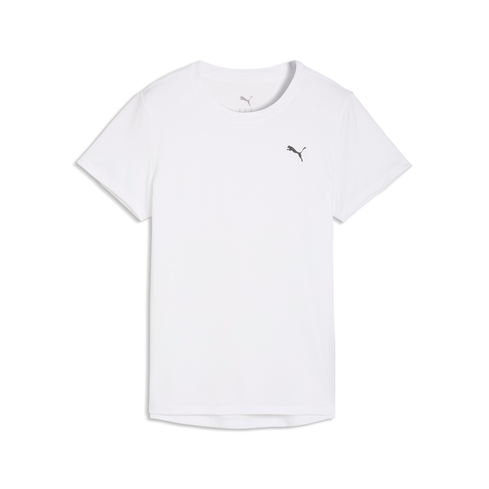 PUMA T-shirt d'entraînement »W TAD ESSENTIAL CREW TEE« Coupe régulière, col rond, fentes latérales