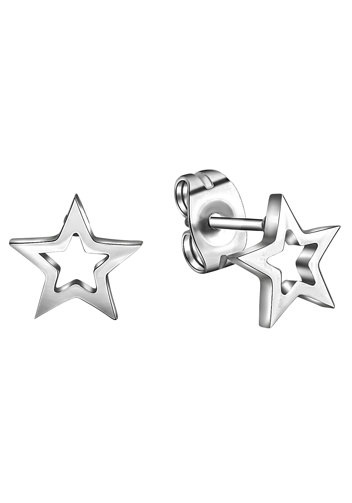 Image of Firetti Paar Ohrstecker "Schmuck Geschenk Ohrschmuck Stern"