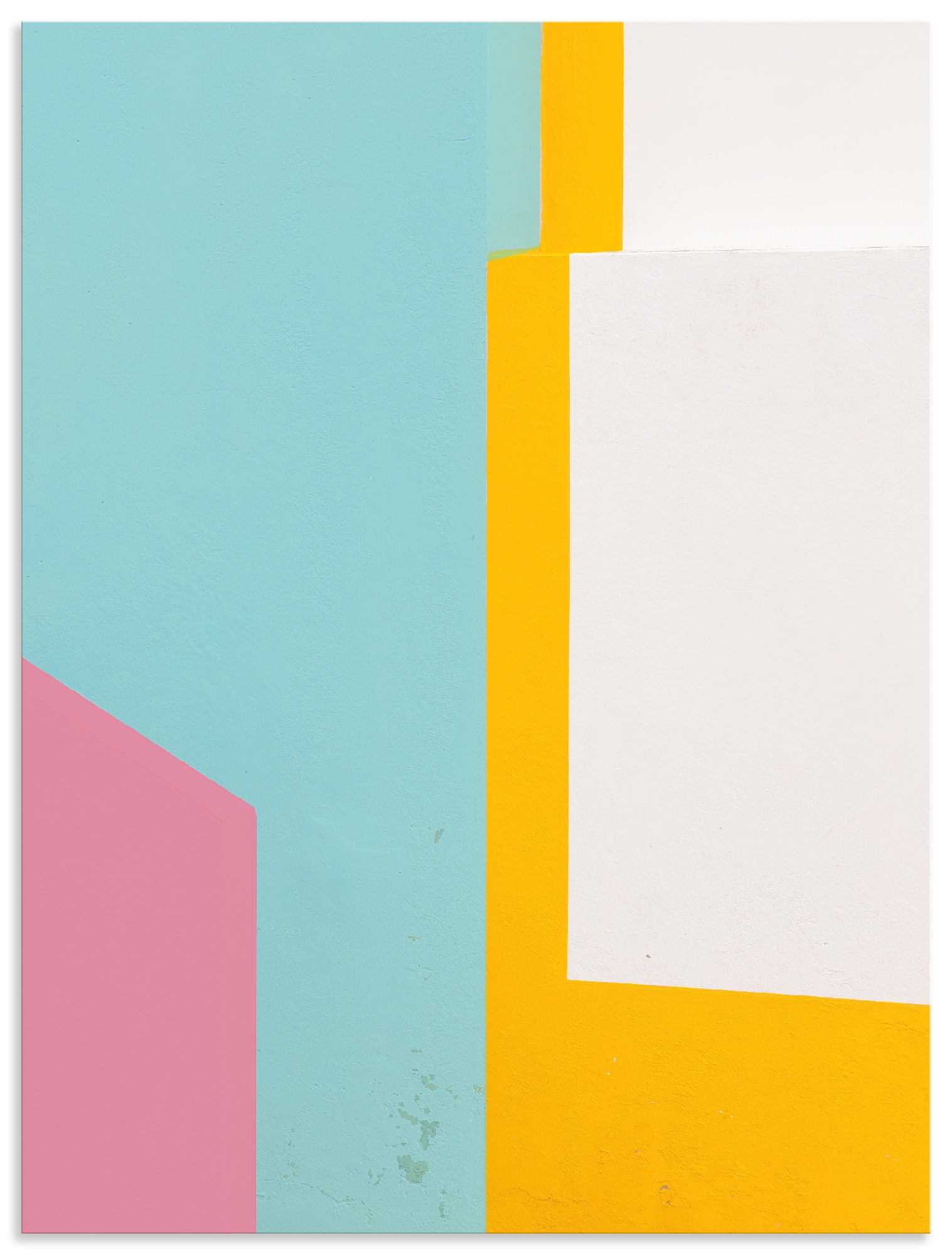 Image of Artland Wandbild "pinky wall" Elemente der Architektur 1 Stk. tlg. als Alubild, Leinwandbild, Poster, Wandaufkleber in verschied. Grössen