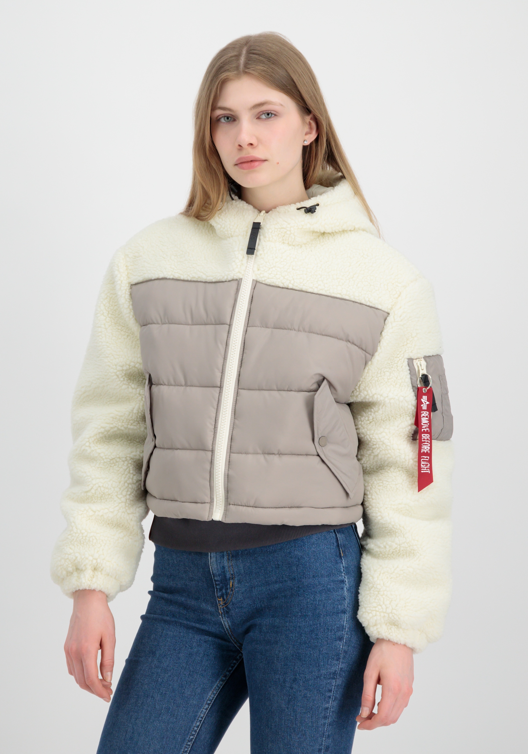 Alpha Industries Winterjacke »Alpha Industries Women - Cold Weather Jackets Teddy Puffer Wmn«