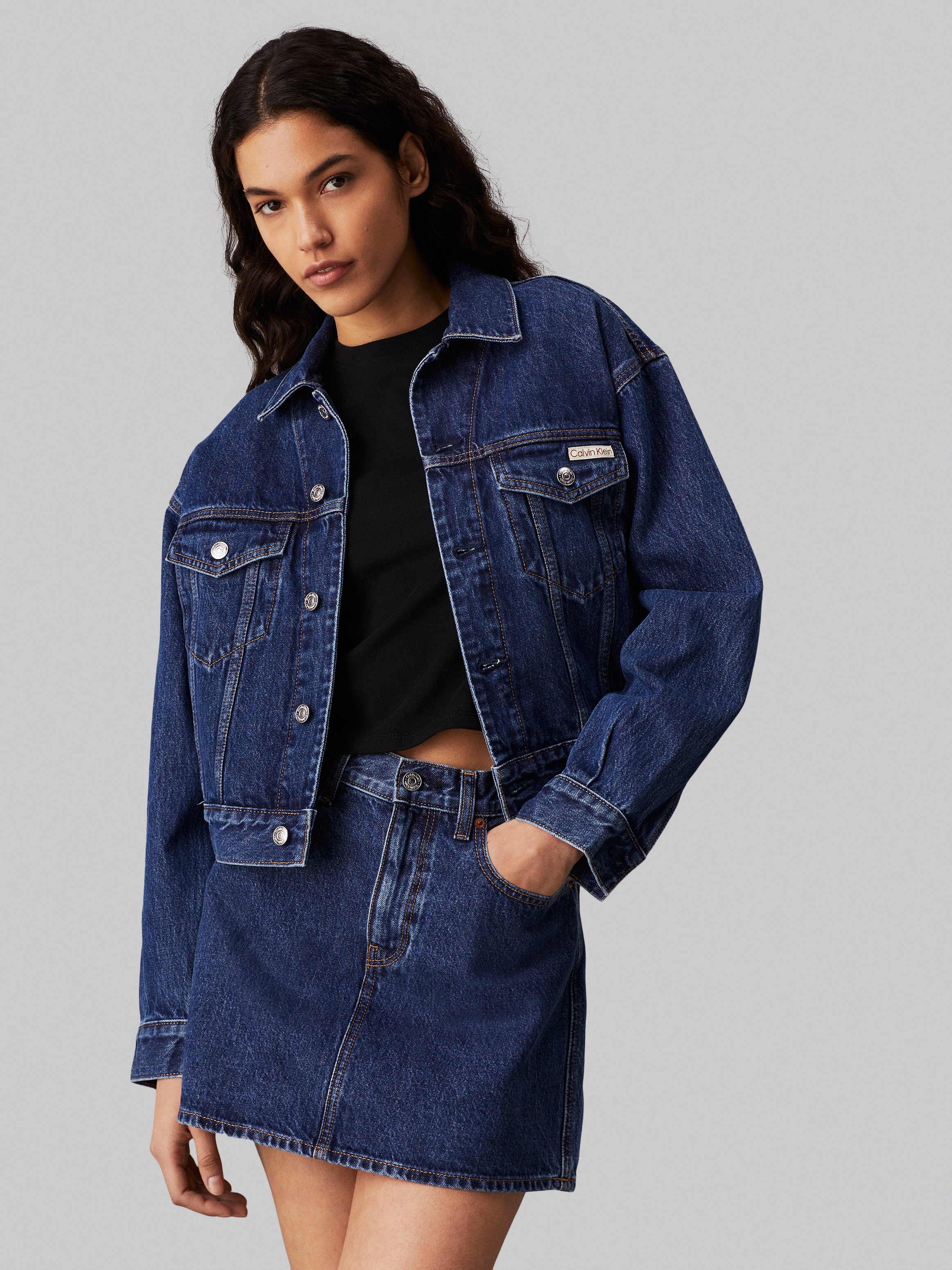 Jeansjacke »Hero 90'S Trucker Jacket«, mit Logopatch