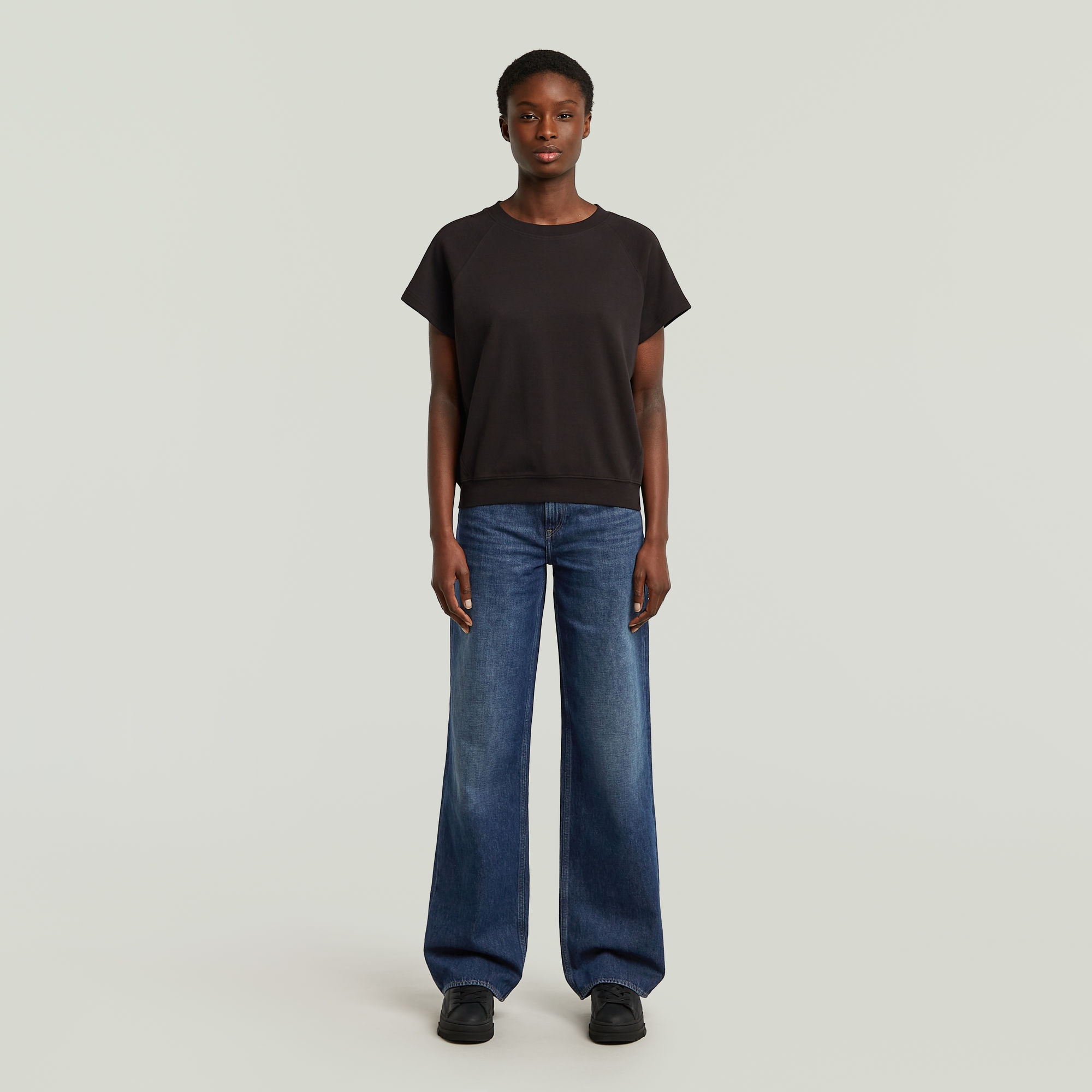 G-STAR T-Shirt »Raglan« Rundhalsform, mit angesetztem Bündchen