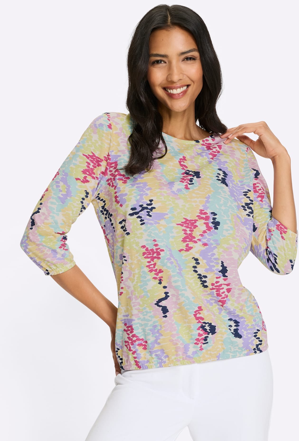 Classic Basics T-shirt imprimé »3/4-Arm-Shirt« 1 pièces