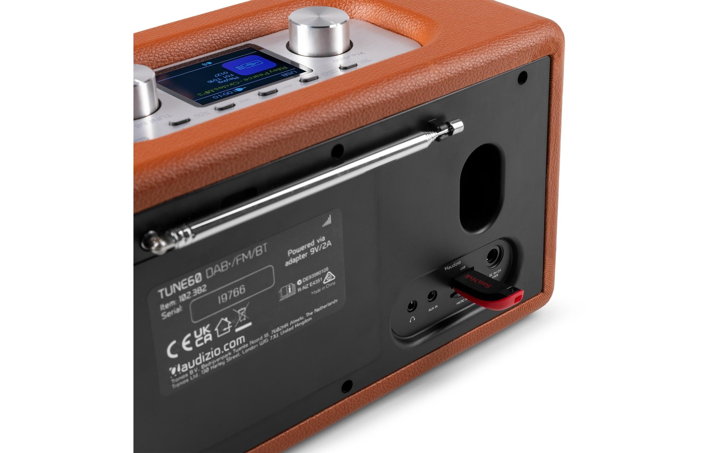 Image of AUDIZIO Digitalradio (DAB+) "Tune60" (Bluetooth )