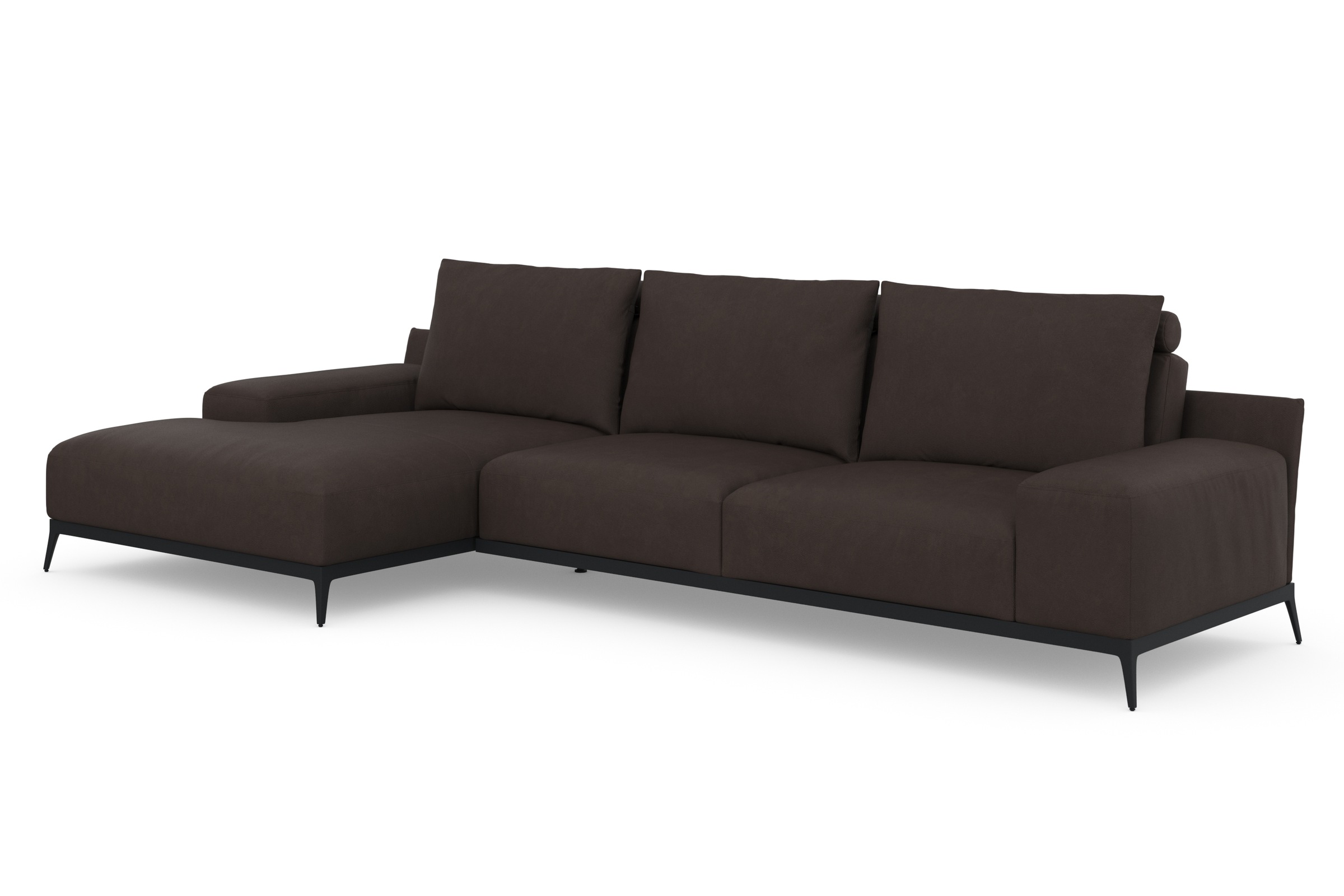 machalke® Ecksofa »lorenzo, L-Form«