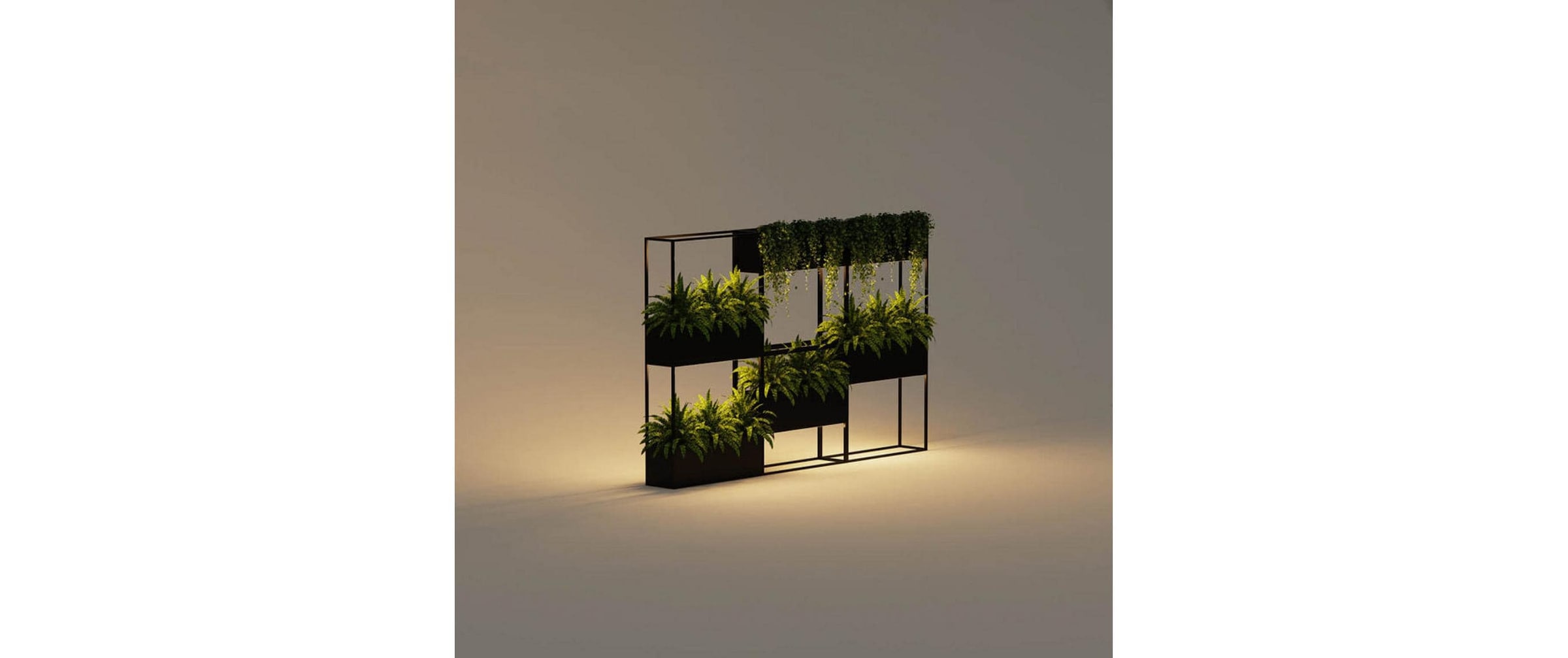 Herstera Garden Pflanzkübel »HUB 80 x 25 x 79 cm«