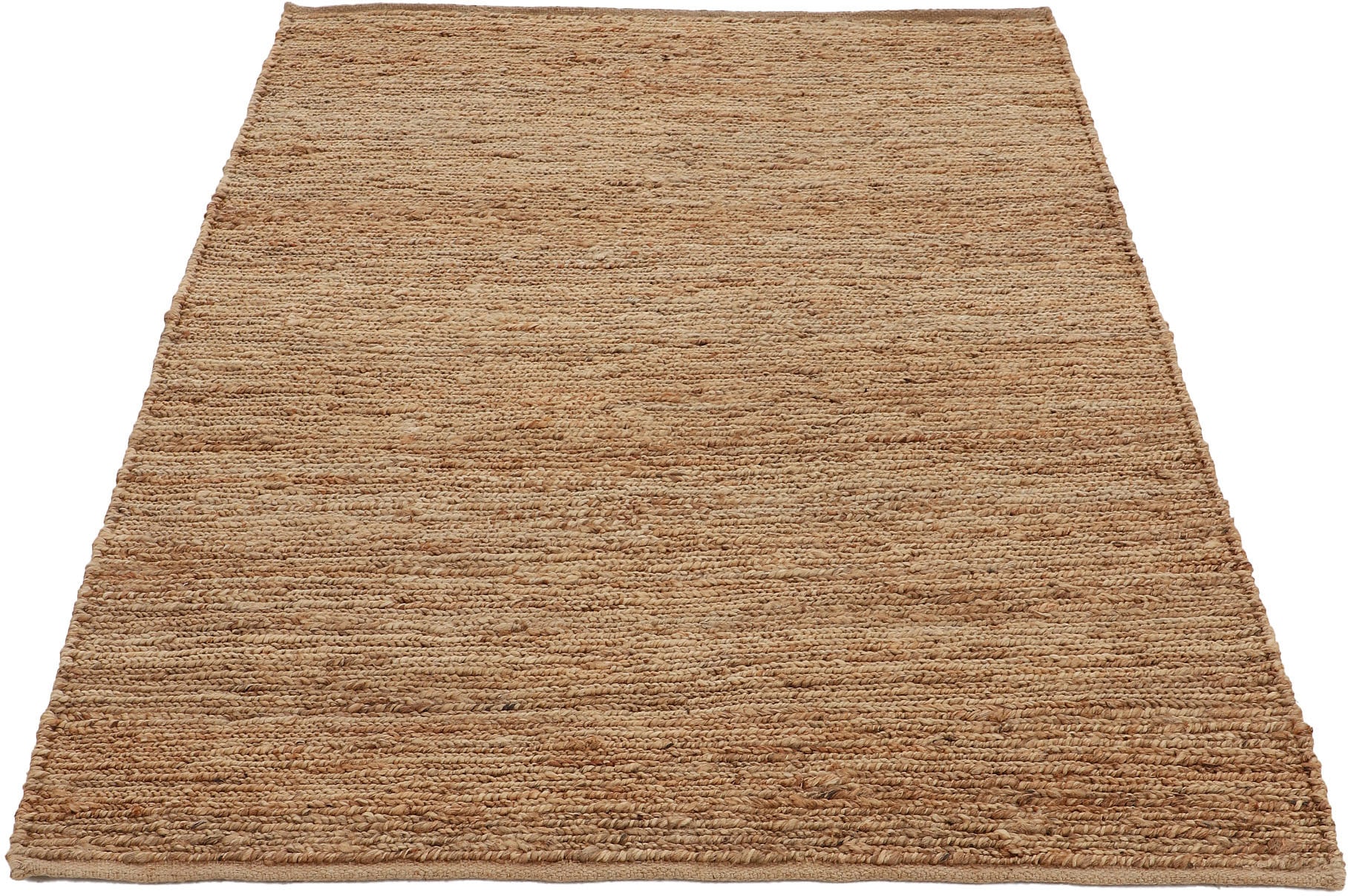 carpetfine Teppich »Nala Juteteppich Naturfaser«, rechteckig, 9 mm Höhe, wendbar, aus 100% Jute, in vielen Grössen und Formen, quadratisch, rund
