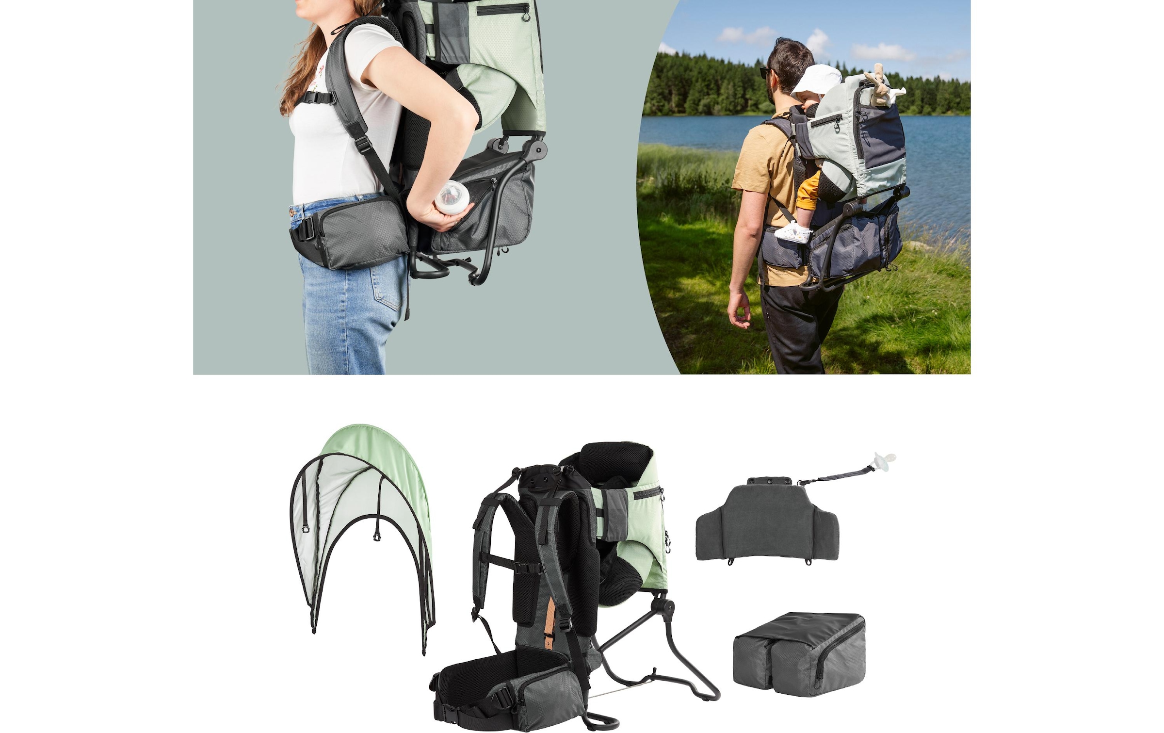 BABYMOOV Wanderrucksack »Kraxe Moov & Hike«